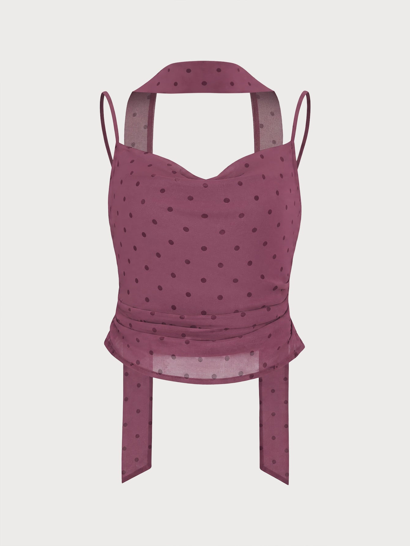 Women's Woven Polyester Camis Tops - RIHOAS