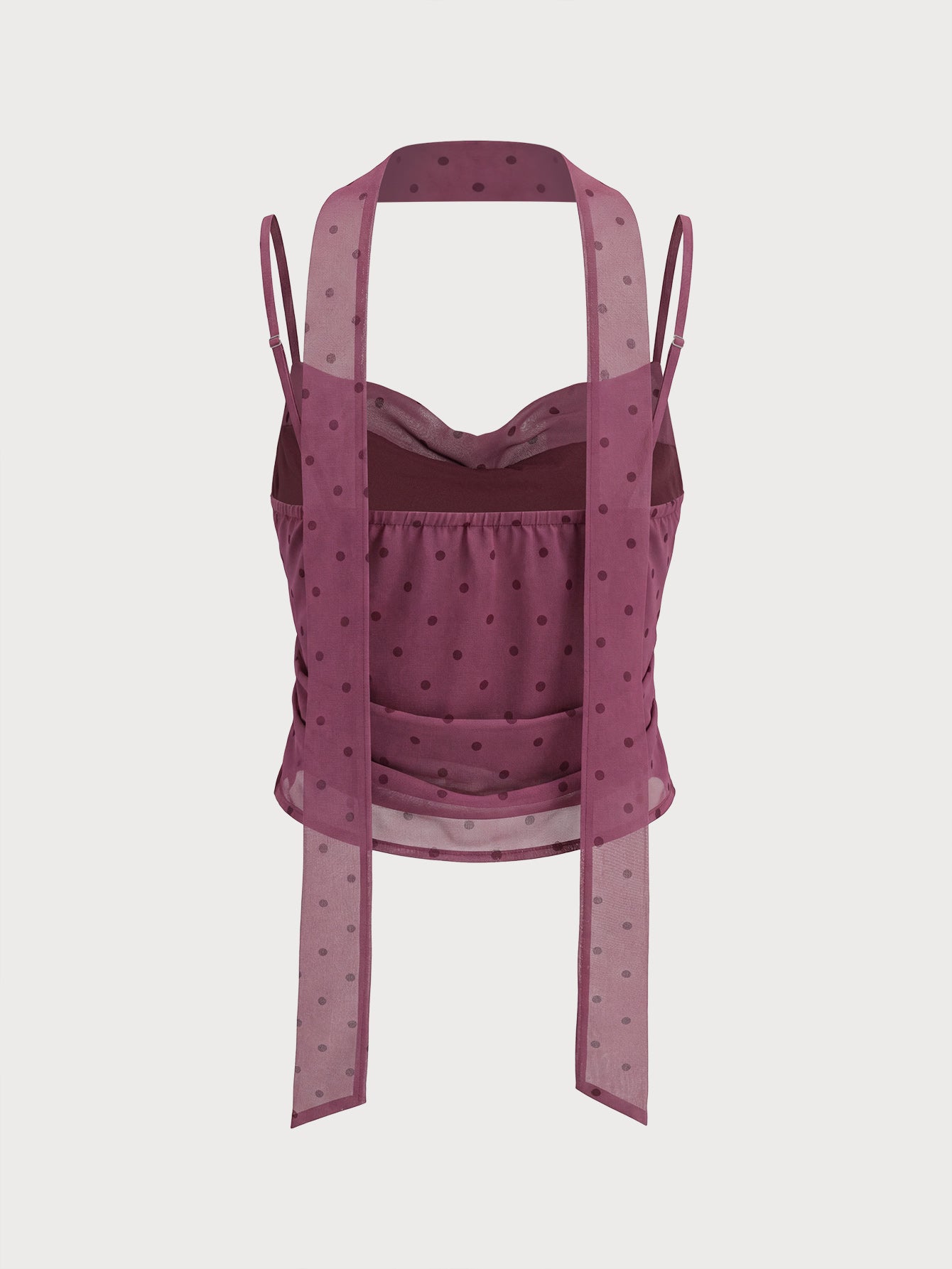 Women's Woven Polyester Camis Tops - RIHOAS