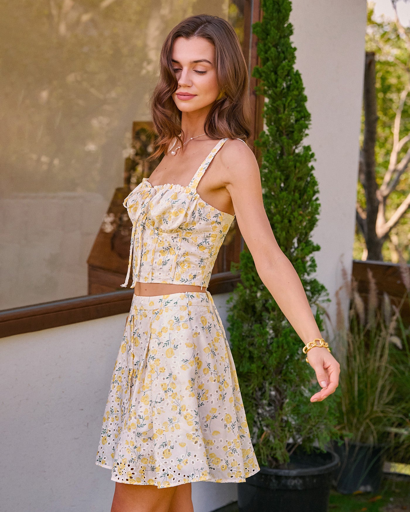 Women's Woven Polyester Camis Tops - RIHOAS