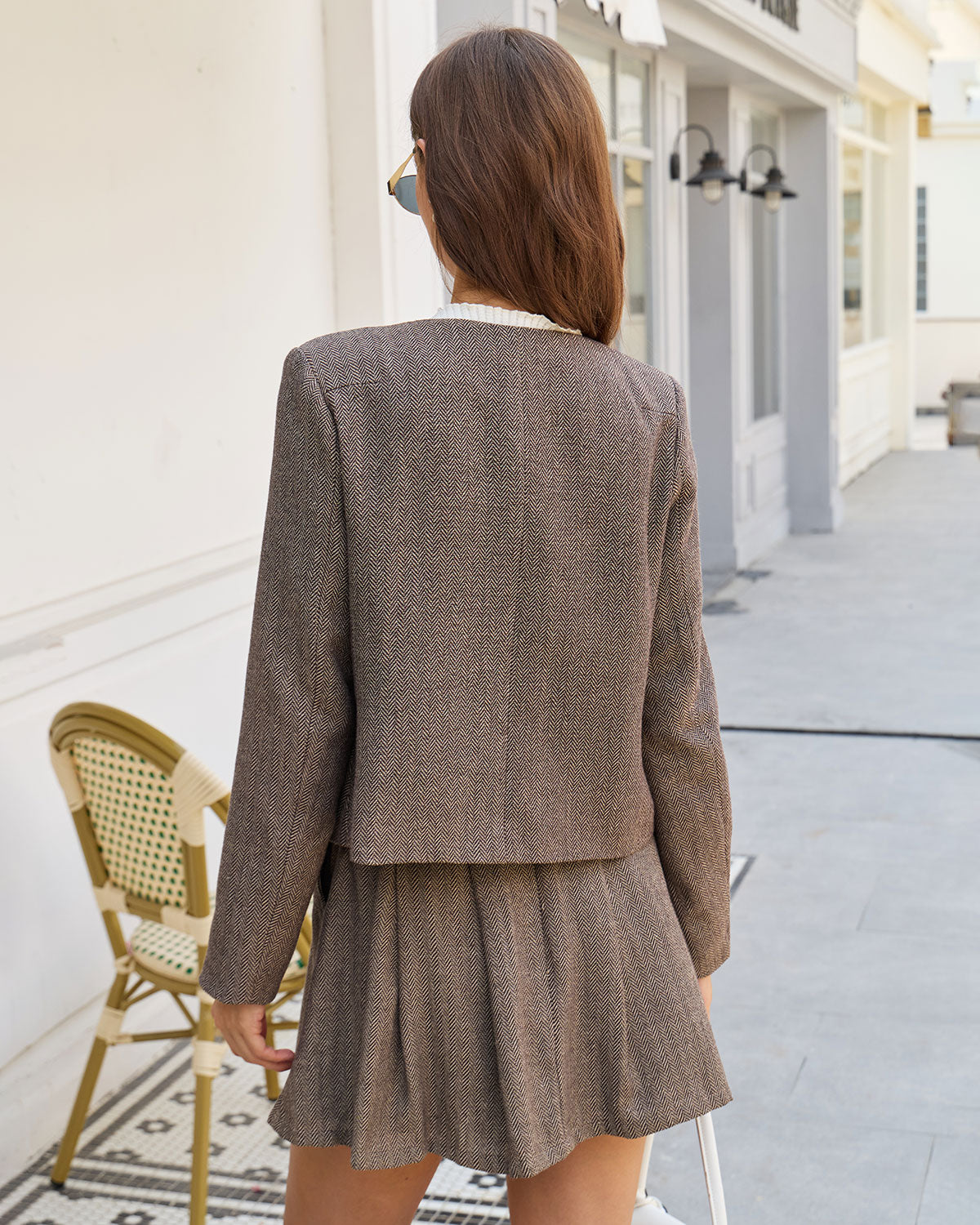 Women's Woven Polyester Jacket Outerwear - RIHOAS