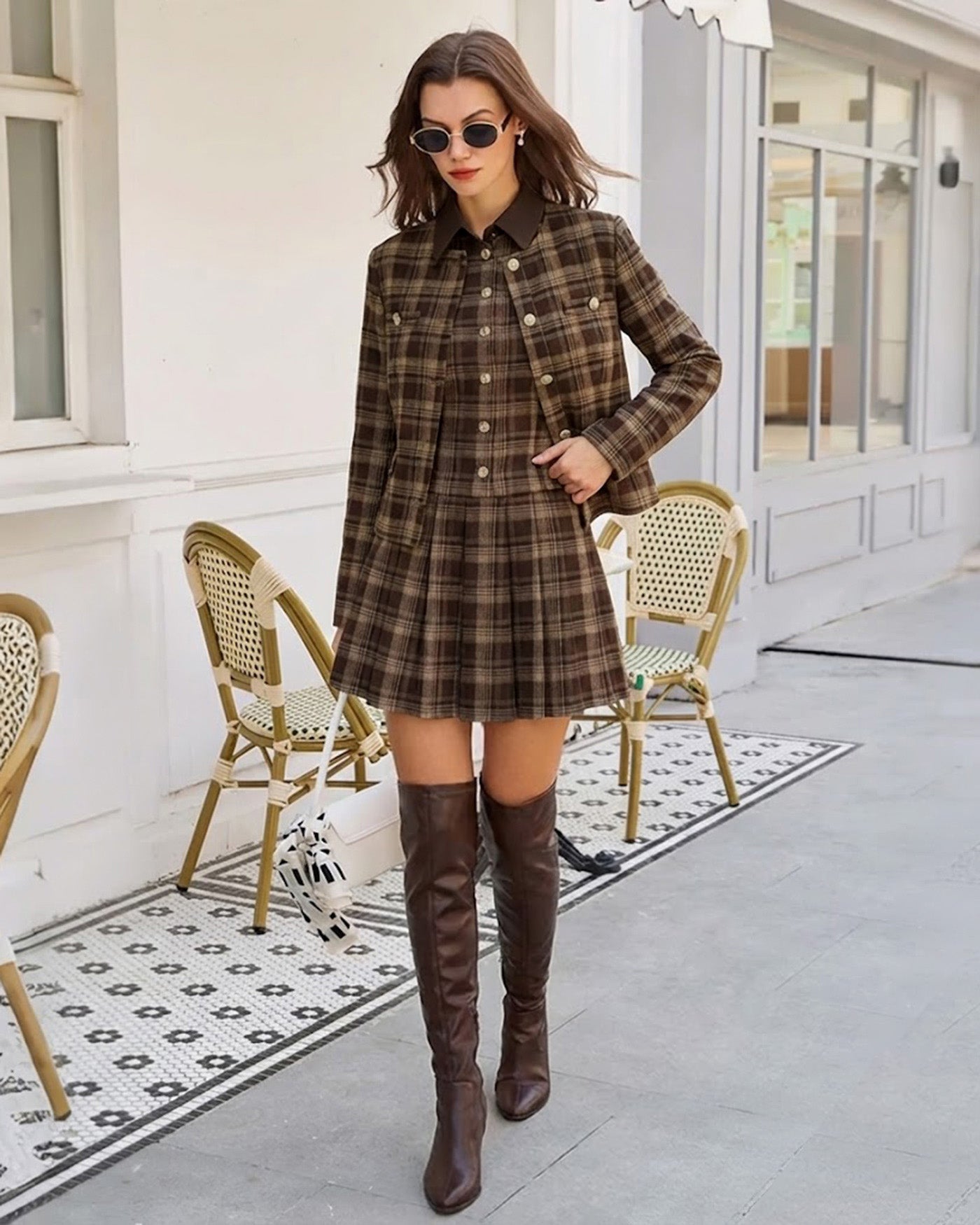 Women's Woven Polyester Jacket Outerwear - RIHOAS