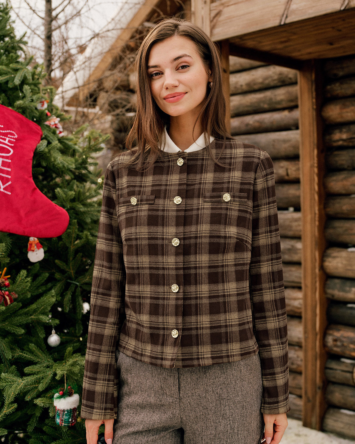 Women's Woven Polyester Jacket Outerwear - RIHOAS