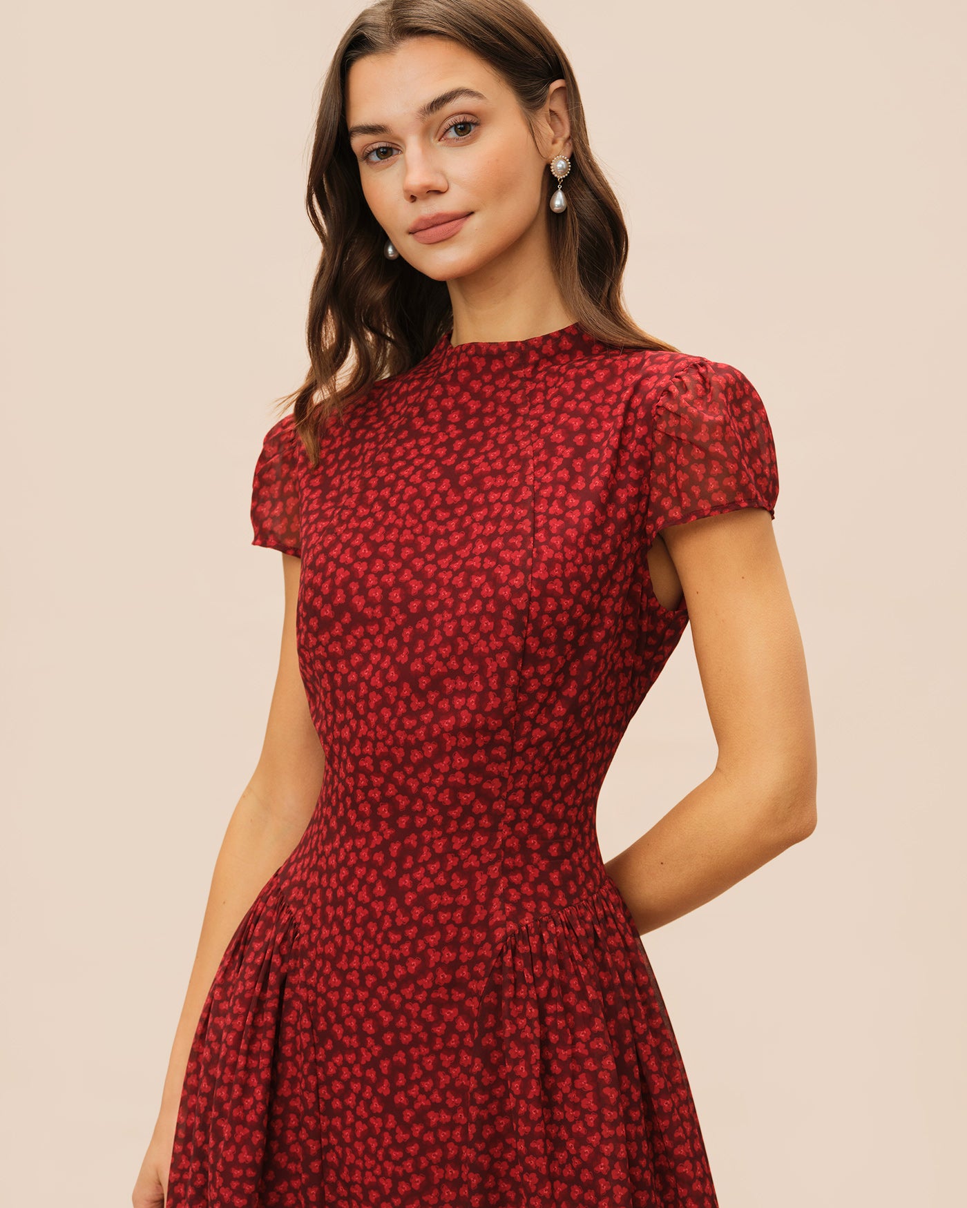 Women's Woven Polyester Maxi Dress Dresses - RIHOAS