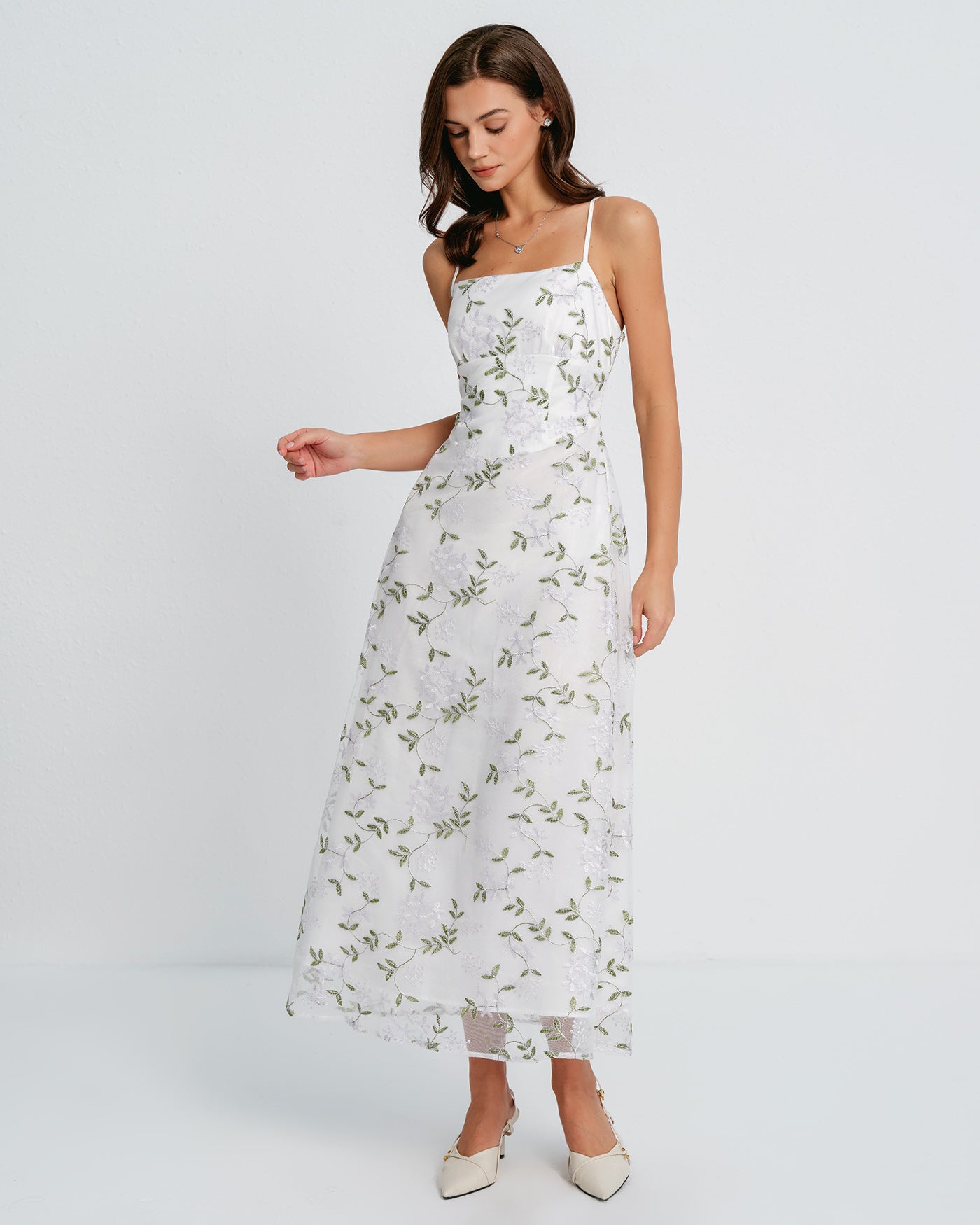 Women's Woven Polyester Maxi Dress Dresses - RIHOAS