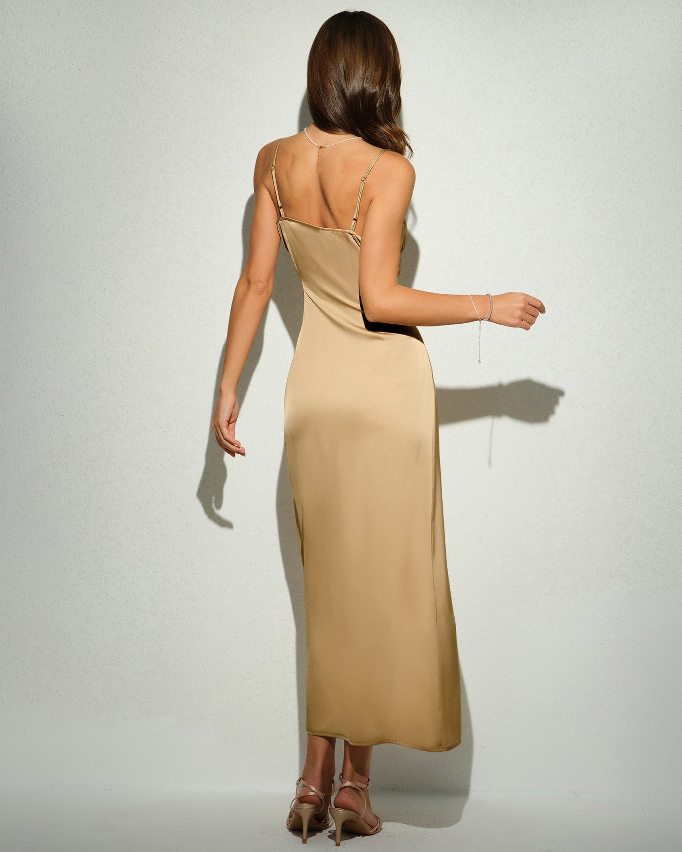 Women's Woven Polyester Maxi Dress Dresses - RIHOAS