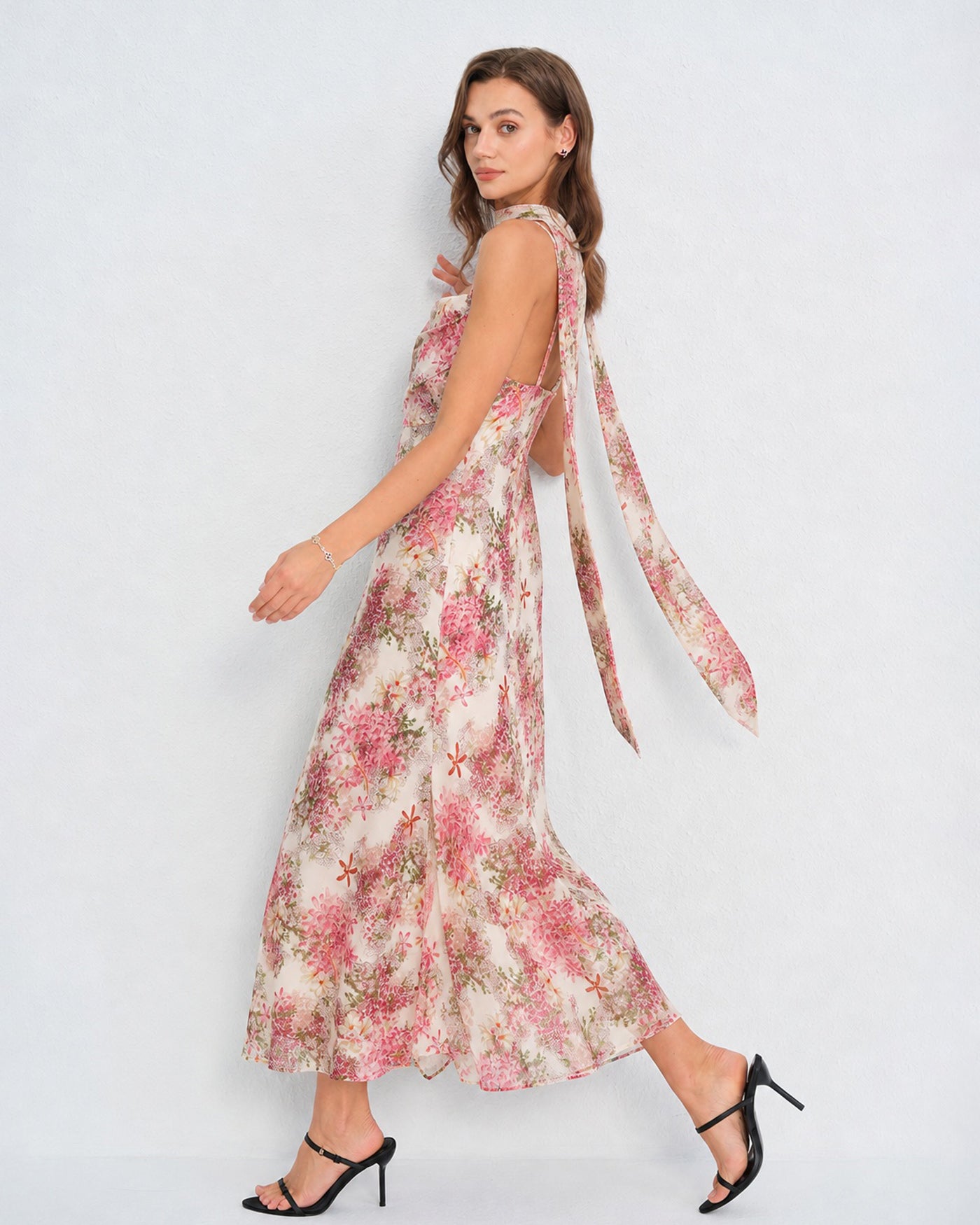 Women's Woven Polyester Maxi Dress Dresses - RIHOAS