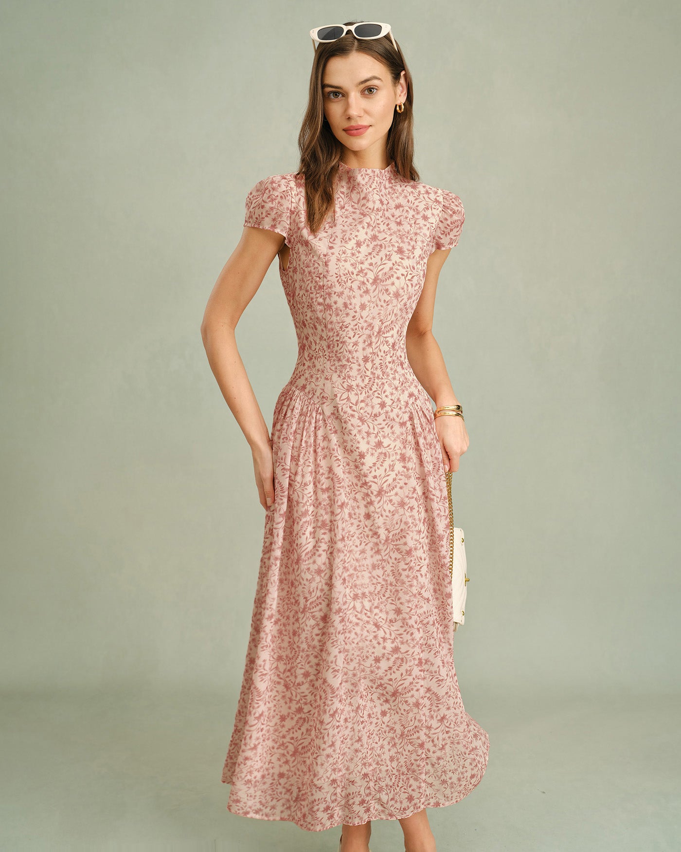 Women's Woven Polyester Maxi Dress Dresses - RIHOAS