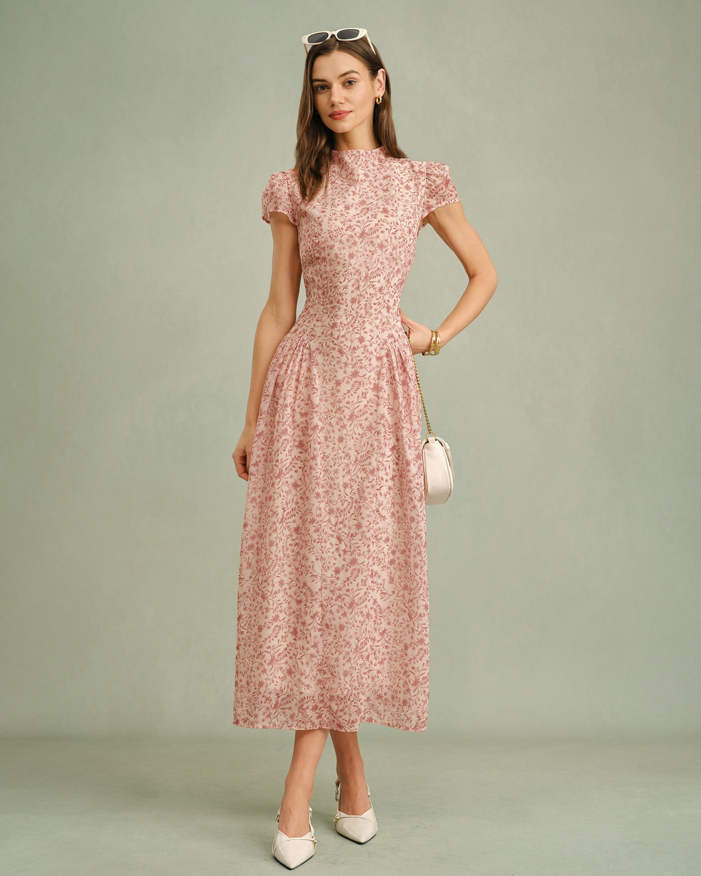 Women's Woven Polyester Maxi Dress Dresses - RIHOAS