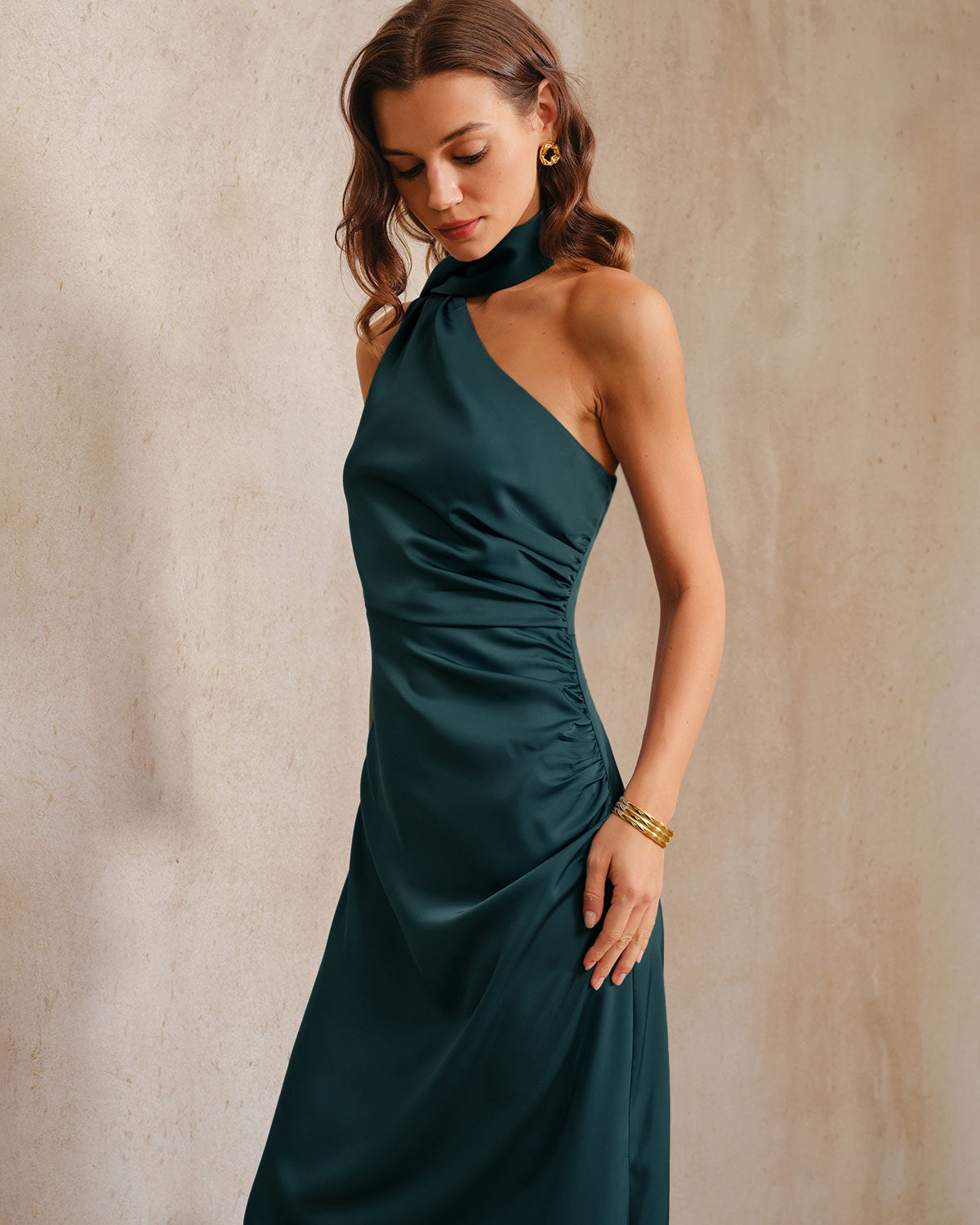 Women's Woven Polyester Maxi Dress Dresses - RIHOAS