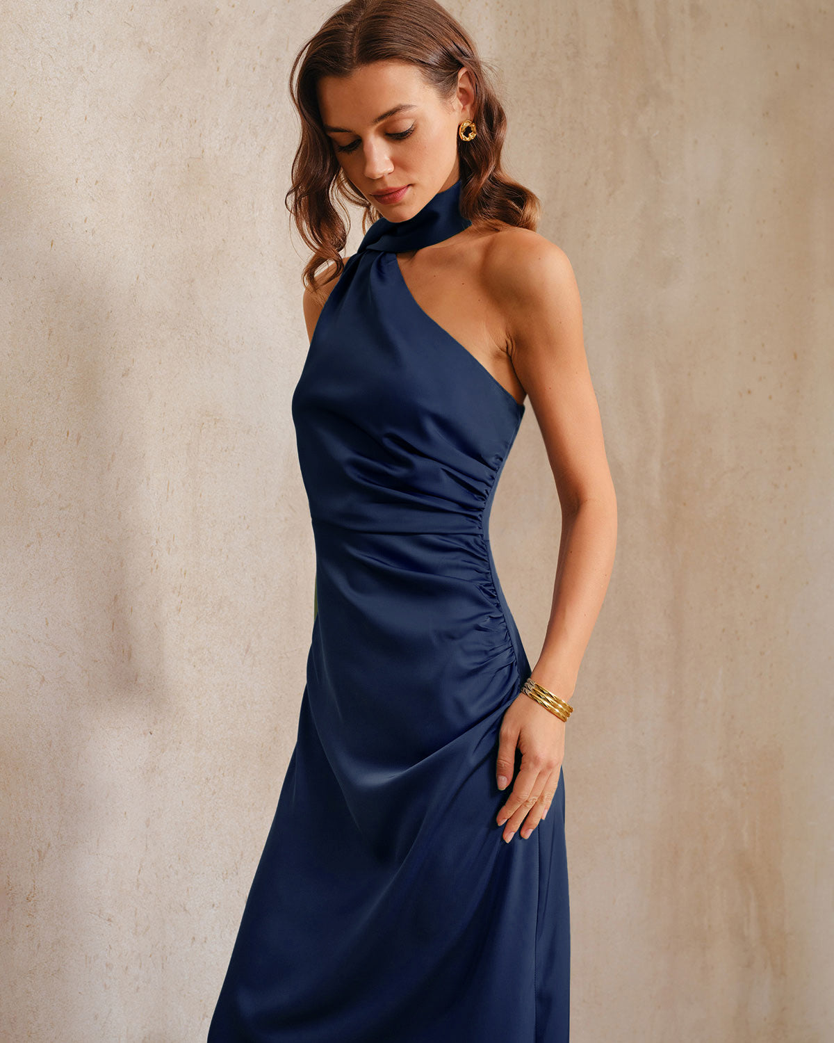 Women's Woven Polyester Maxi Dress Dresses - RIHOAS