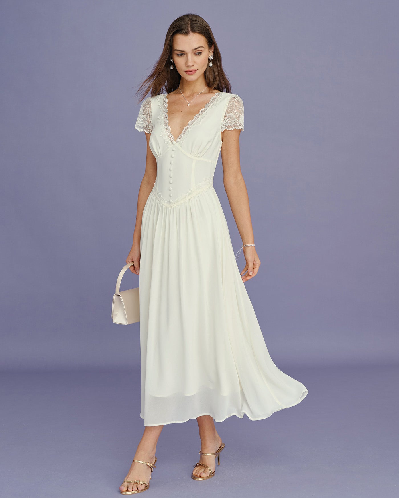 Women's Woven Polyester Maxi Dress Dresses - RIHOAS