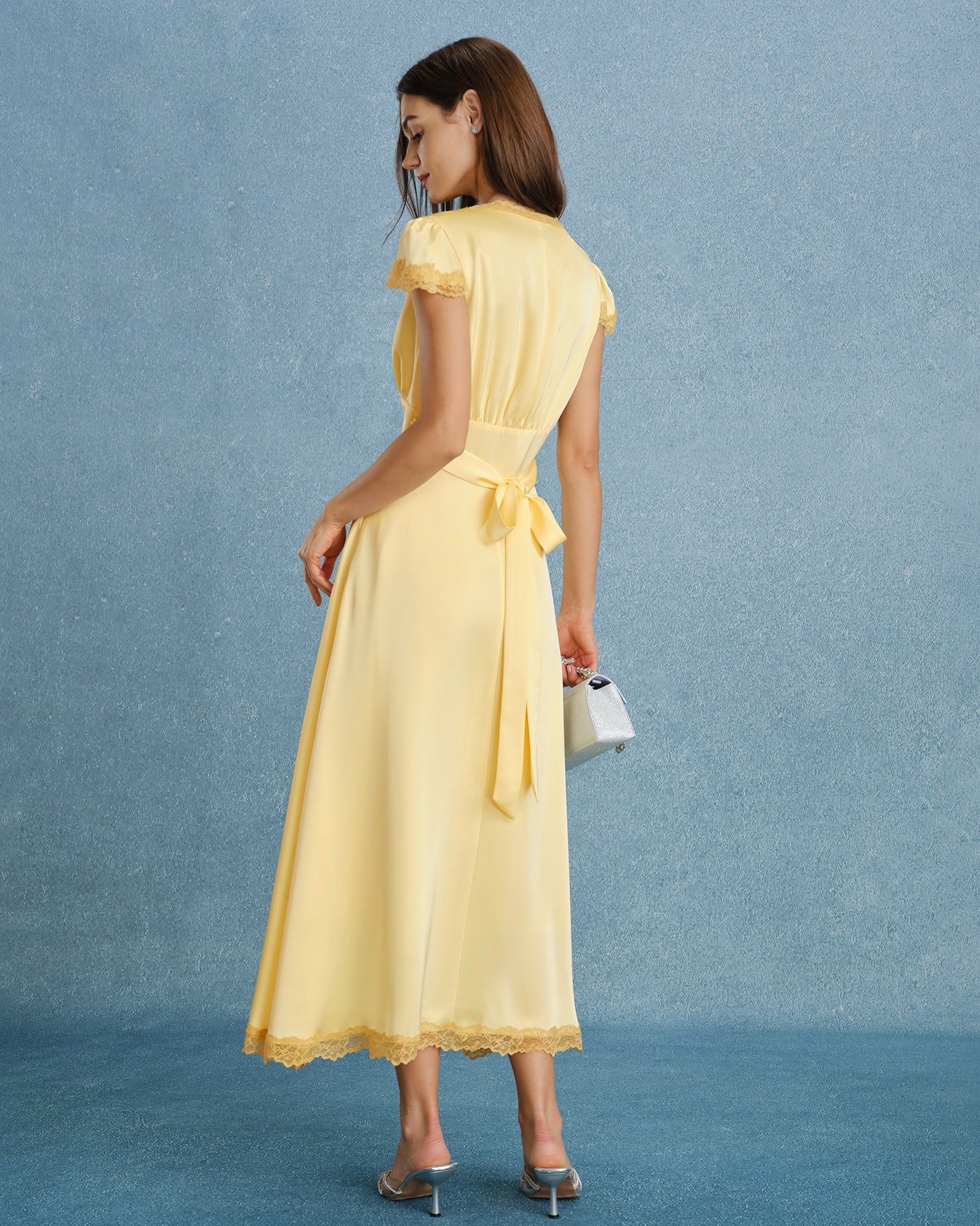 Women's Woven Polyester Maxi Dress Dresses - RIHOAS