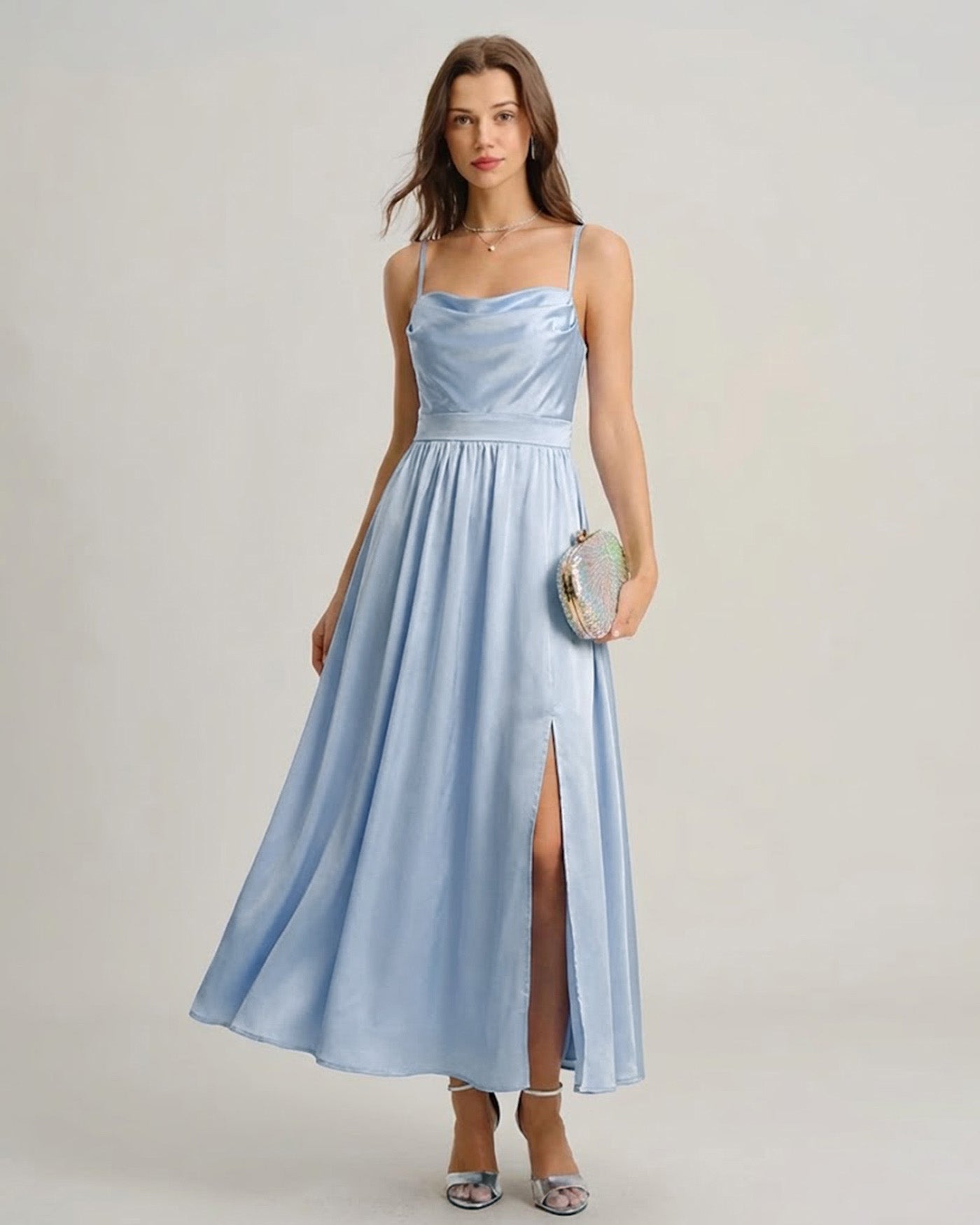 Women's Woven Polyester Maxi Dress Dresses - RIHOAS