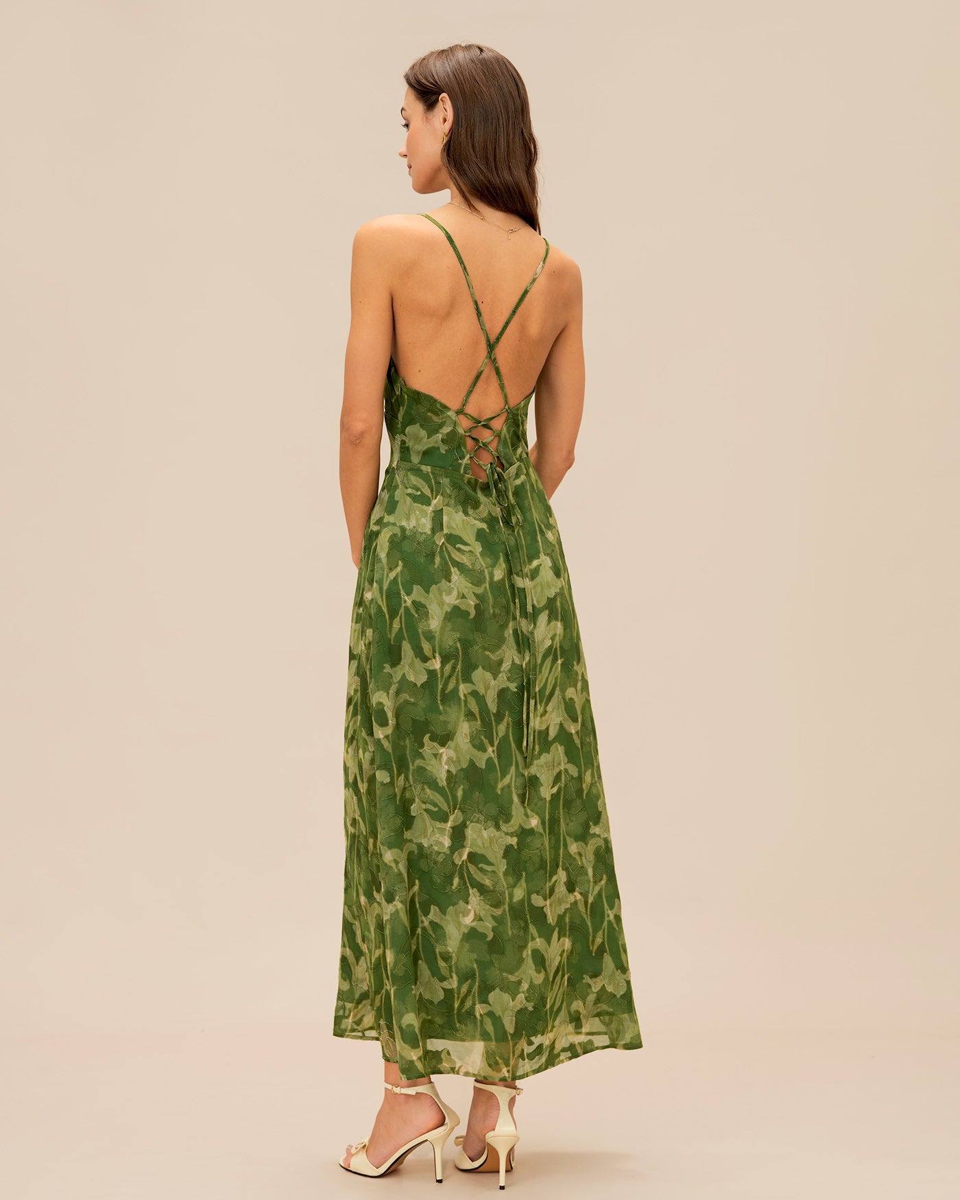 Women's Woven Polyester Maxi Dress Dresses - RIHOAS