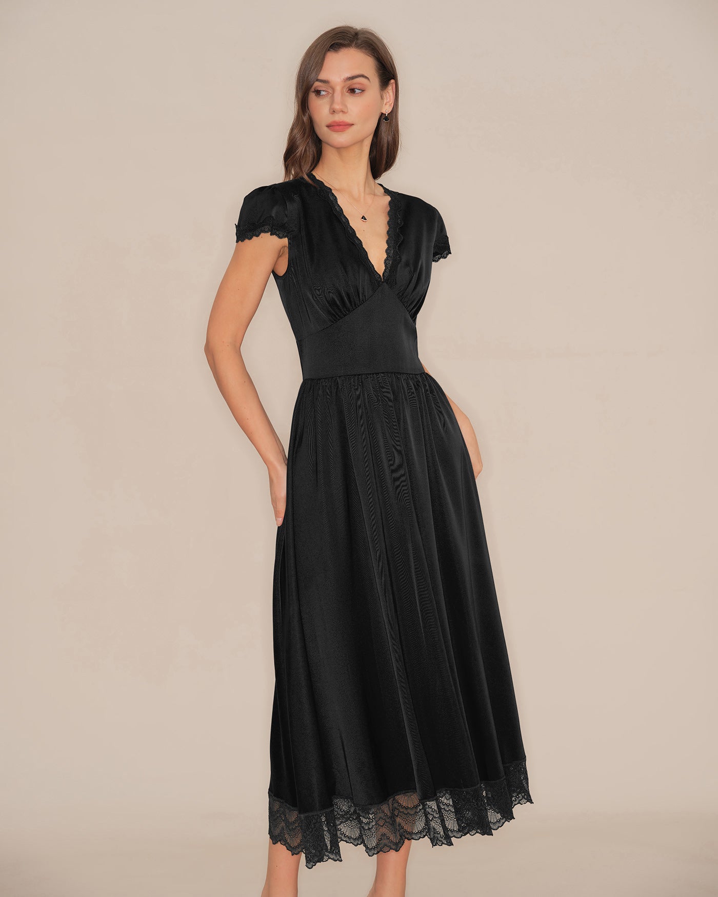 Women's Woven Polyester Maxi Dress Dresses - RIHOAS