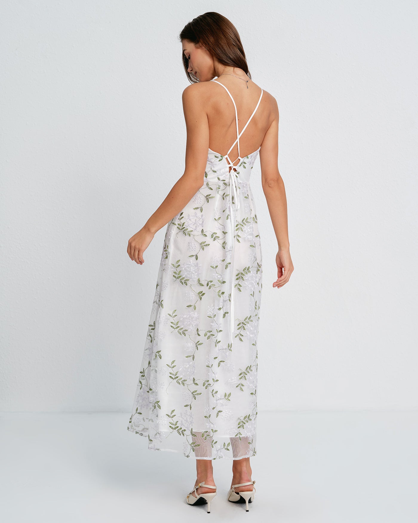 Women's Woven Polyester Maxi Dress Dresses - RIHOAS