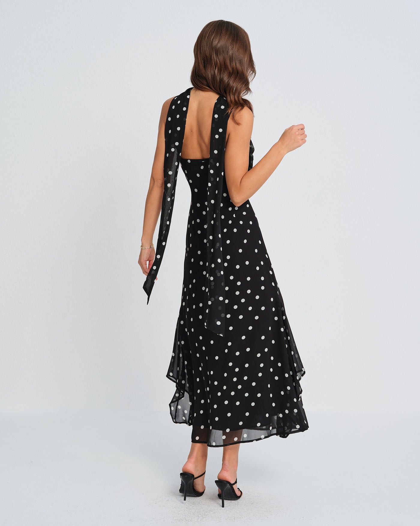 Women's woven polyester Maxi dress Dresses - RIHOAS