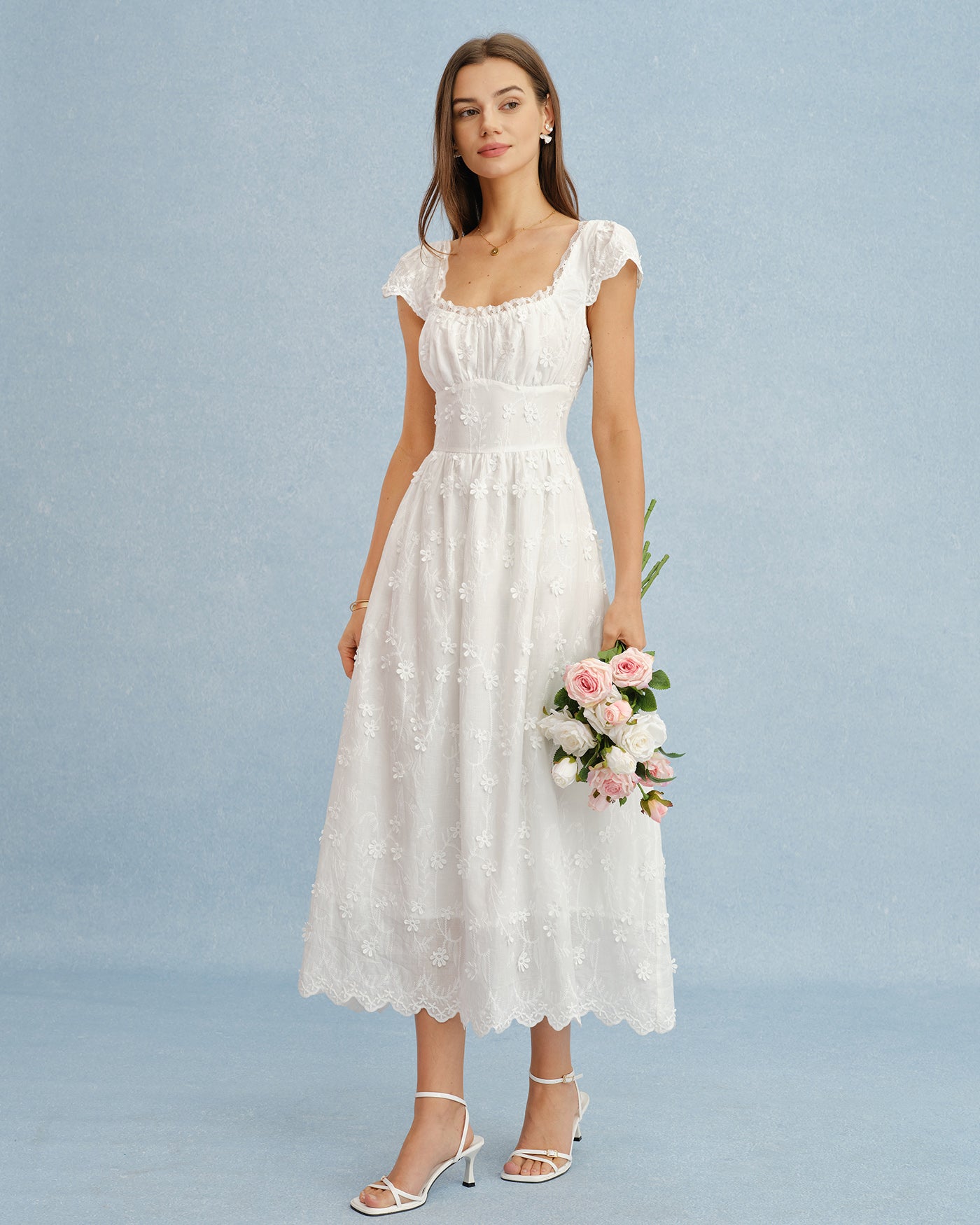 Women's Woven Polyester Maxi Dress Dresses - RIHOAS
