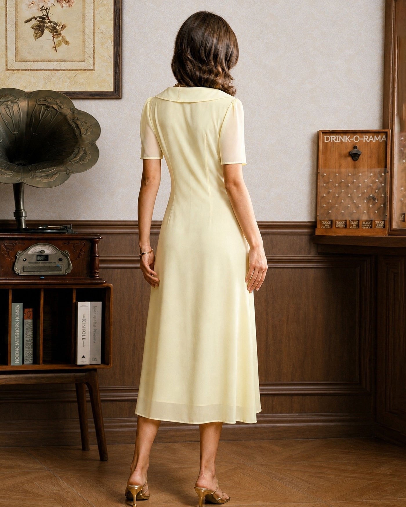 Women's Woven Polyester Maxi Dress Dresses - RIHOAS