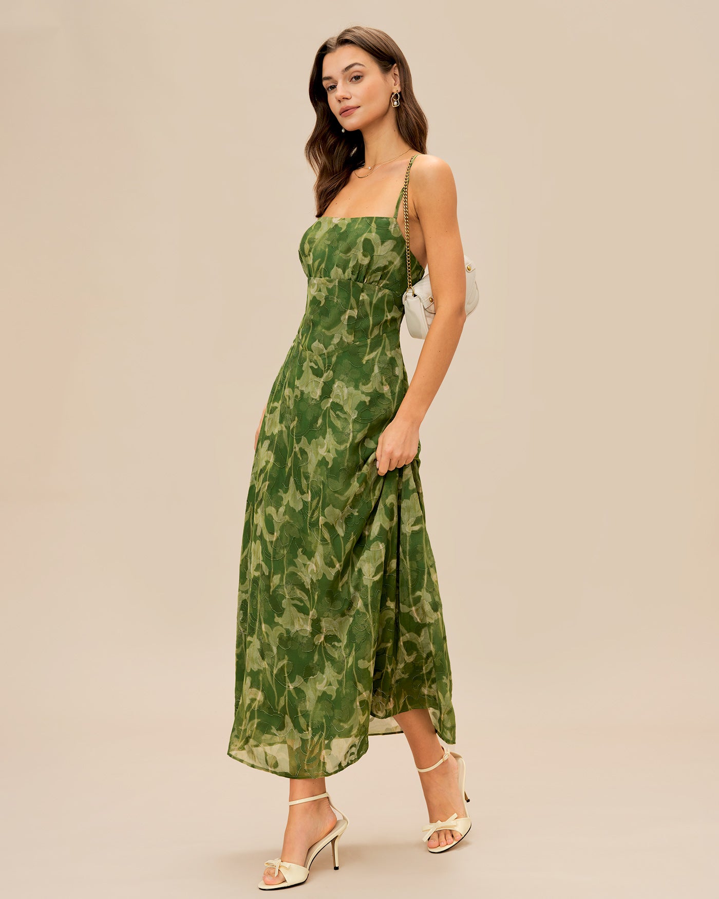 Women's Woven Polyester Maxi Dress Dresses - RIHOAS