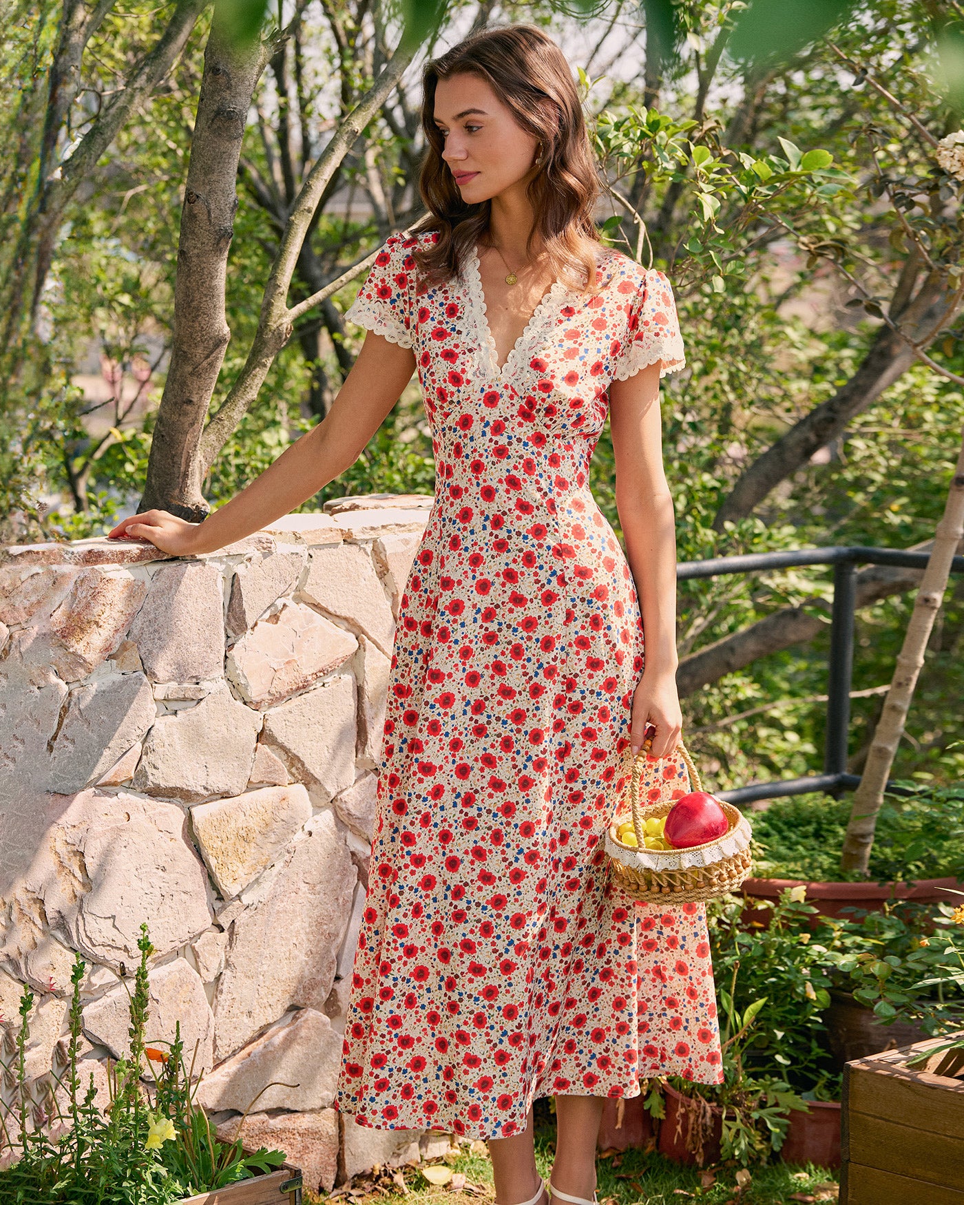 Women's Woven Polyester Maxi Dress Dresses - RIHOAS