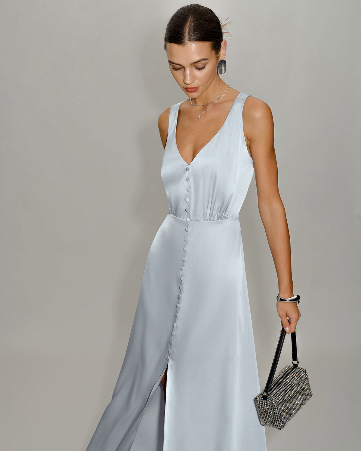 Women's Woven Polyester Maxi Dress Dresses - RIHOAS