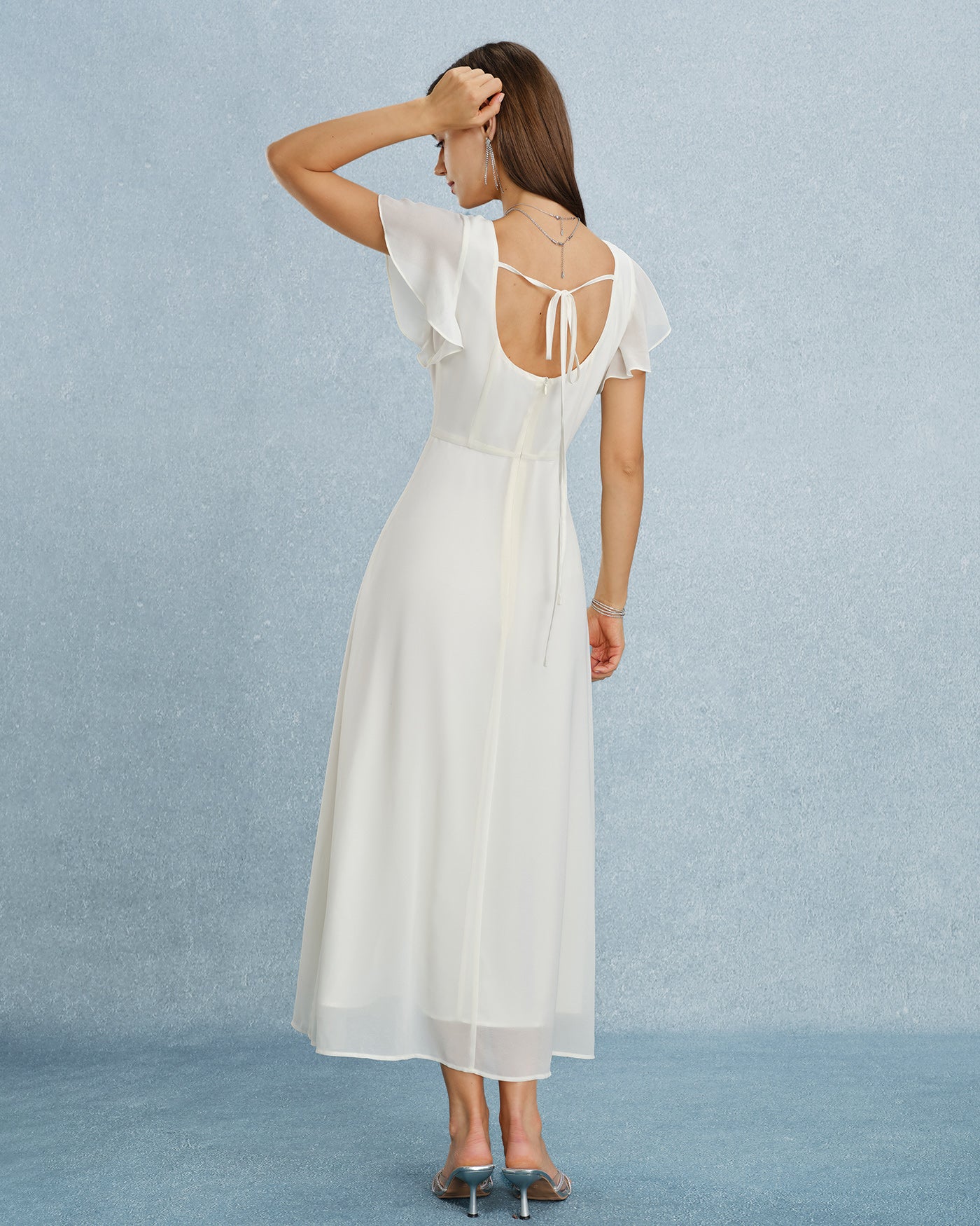 Women's Woven Polyester Maxi Dresses Dresses - RIHOAS