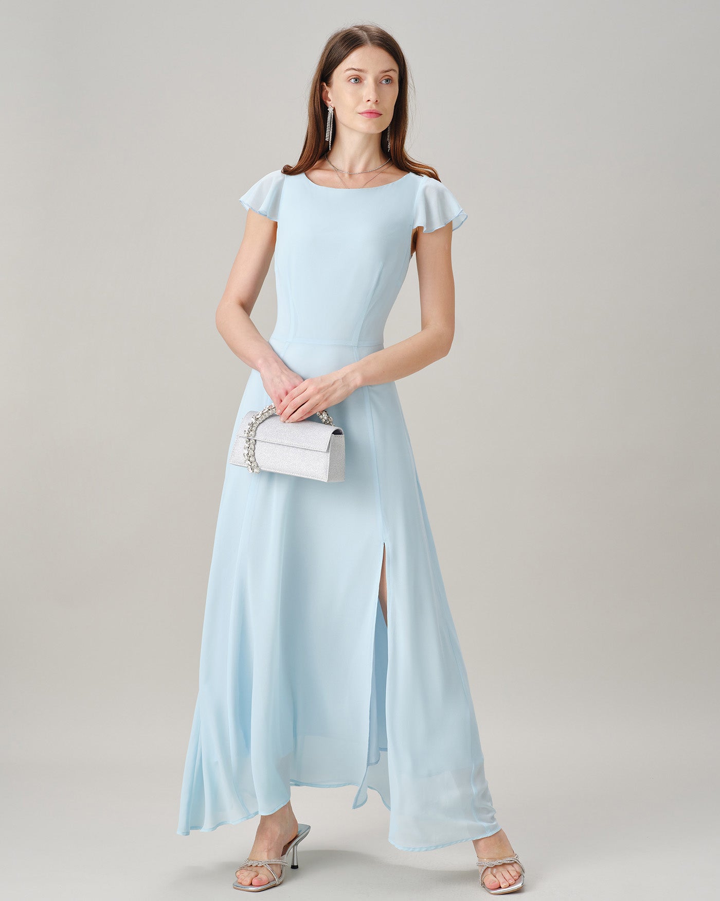 Women's Woven Polyester Maxi Dresses Dresses - RIHOAS