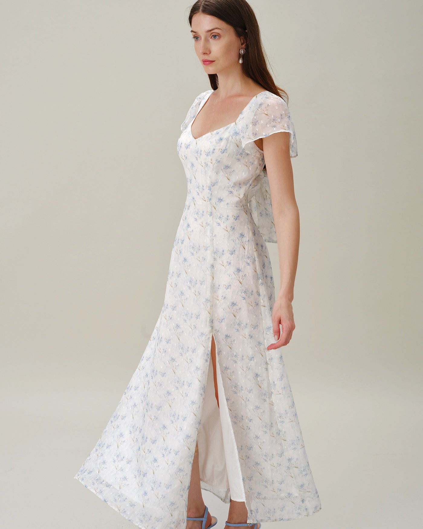 Women's Woven Polyester Maxi Dresses Dresses - RIHOAS