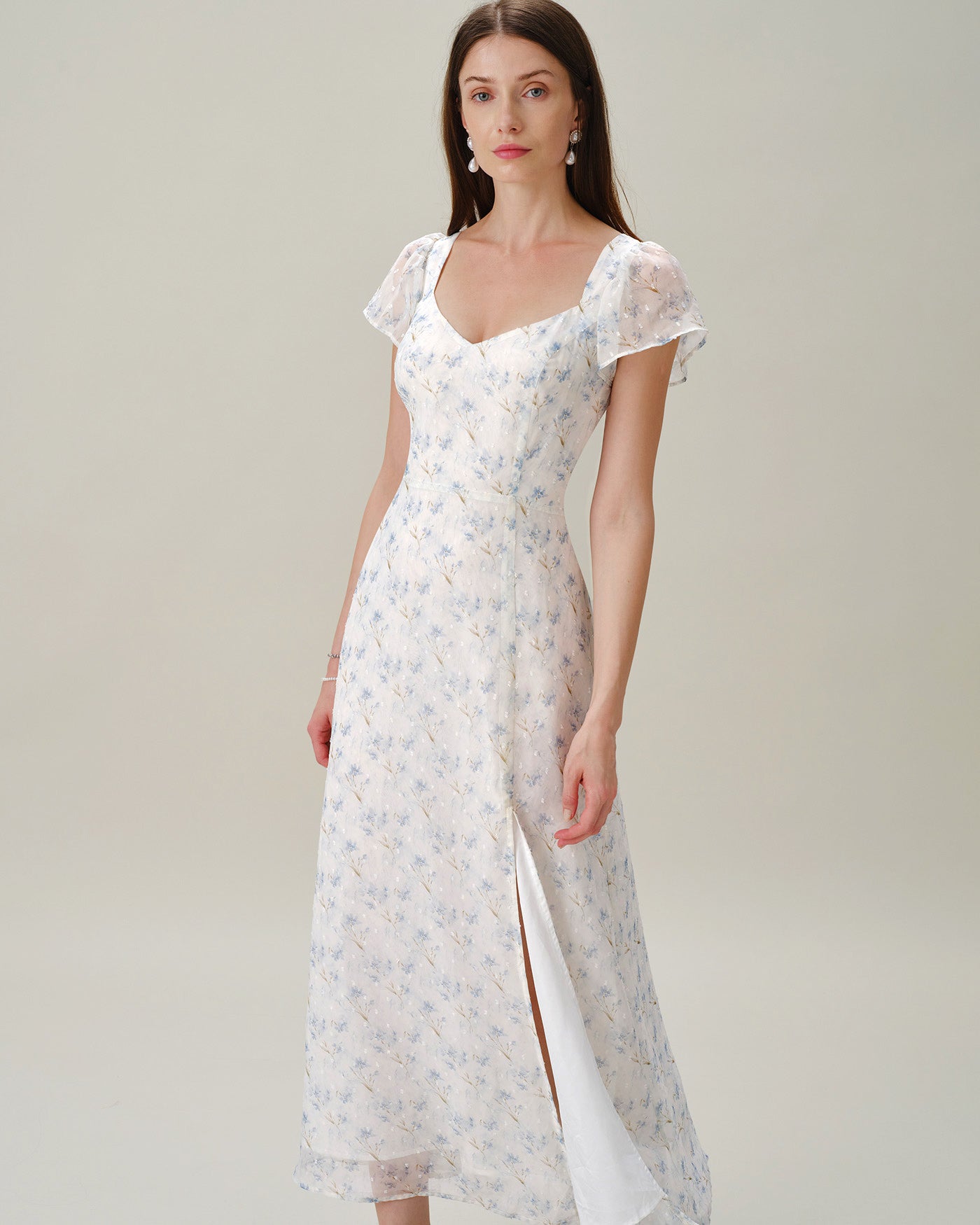 Women's Woven Polyester Maxi Dresses Dresses - RIHOAS