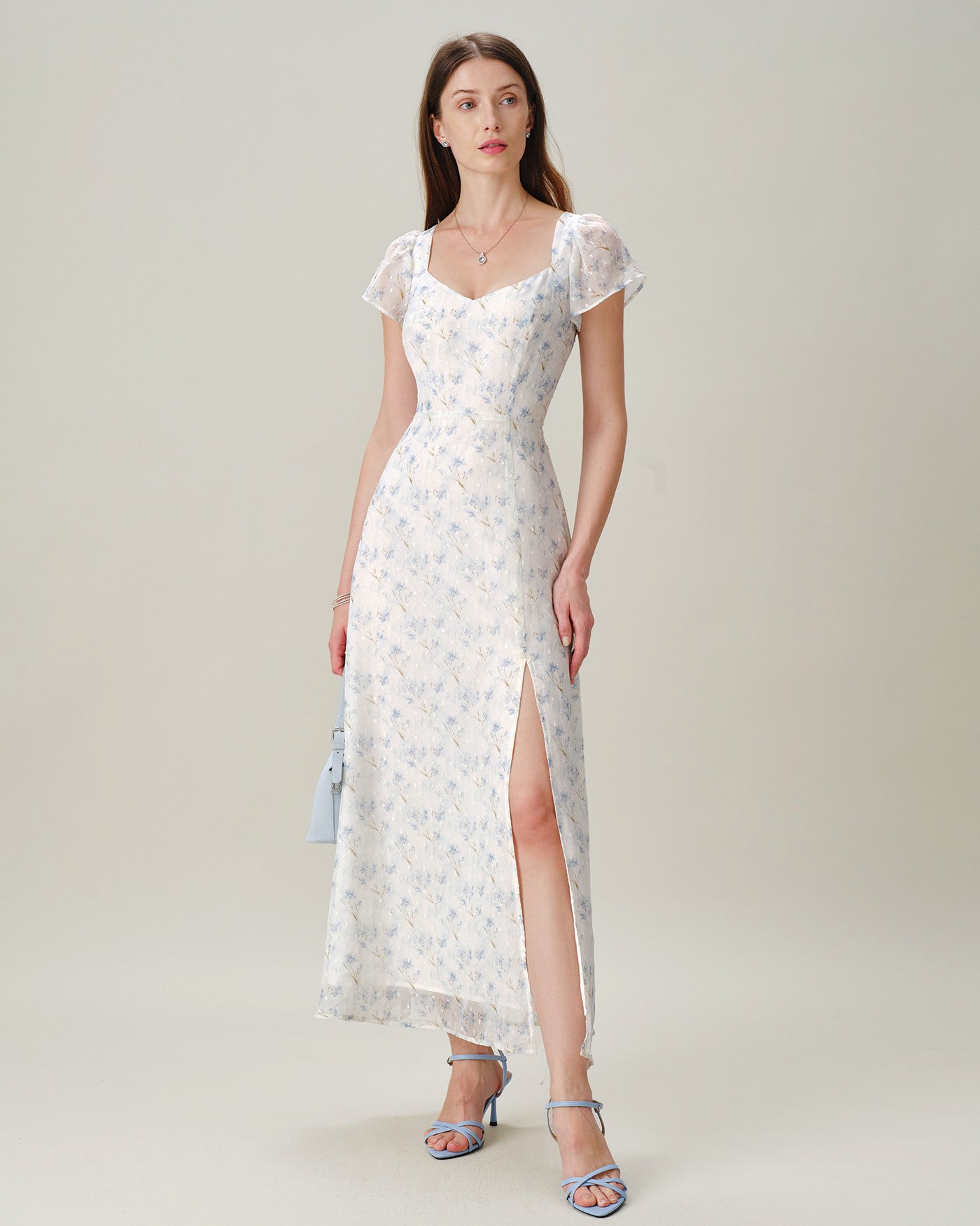 Women's Woven Polyester Maxi Dresses Dresses - RIHOAS