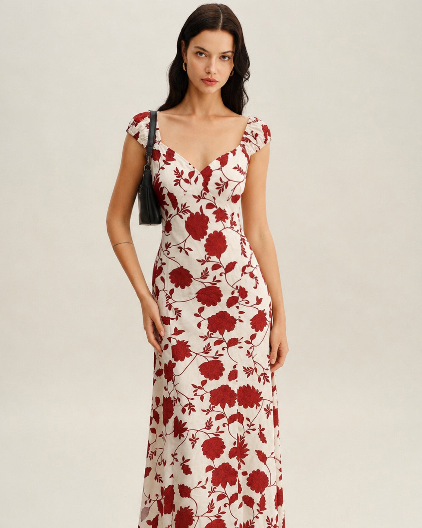 Women's Woven Polyester Maxi Dresses Dresses - RIHOAS