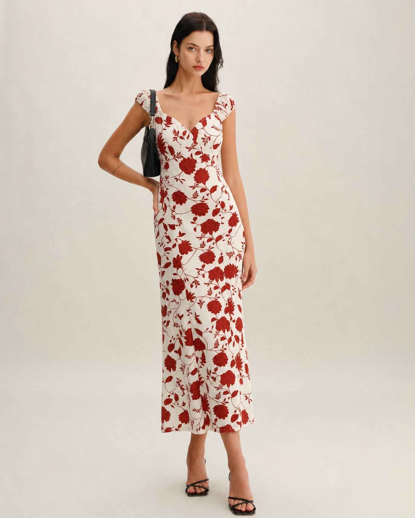 Women's Woven Polyester Maxi Dresses Dresses - RIHOAS