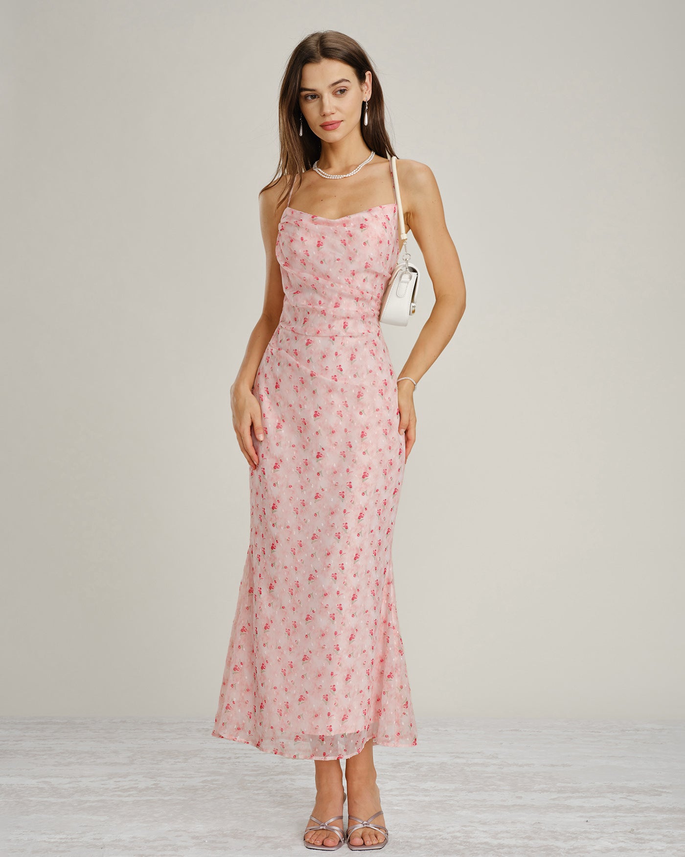 Women's Woven Polyester Maxi Dresses Dresses - RIHOAS