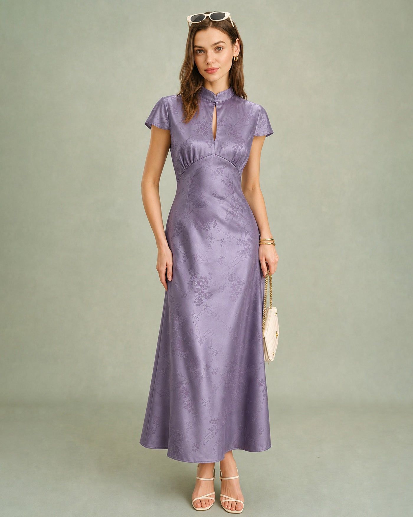 Women's Woven Polyester Maxi Dresses Dresses - RIHOAS