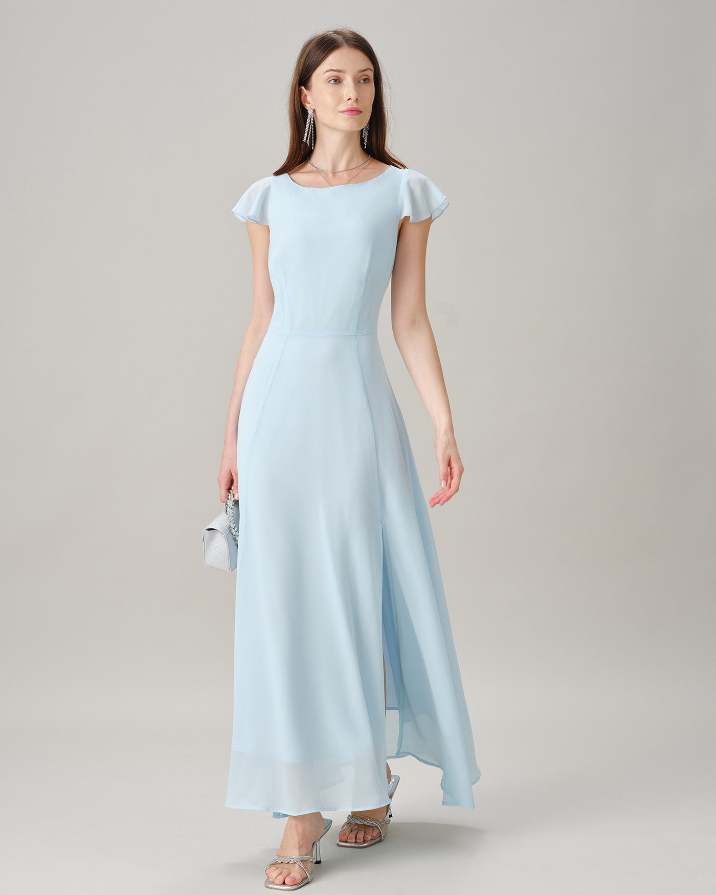 Women's Woven Polyester Maxi Dresses Dresses - RIHOAS