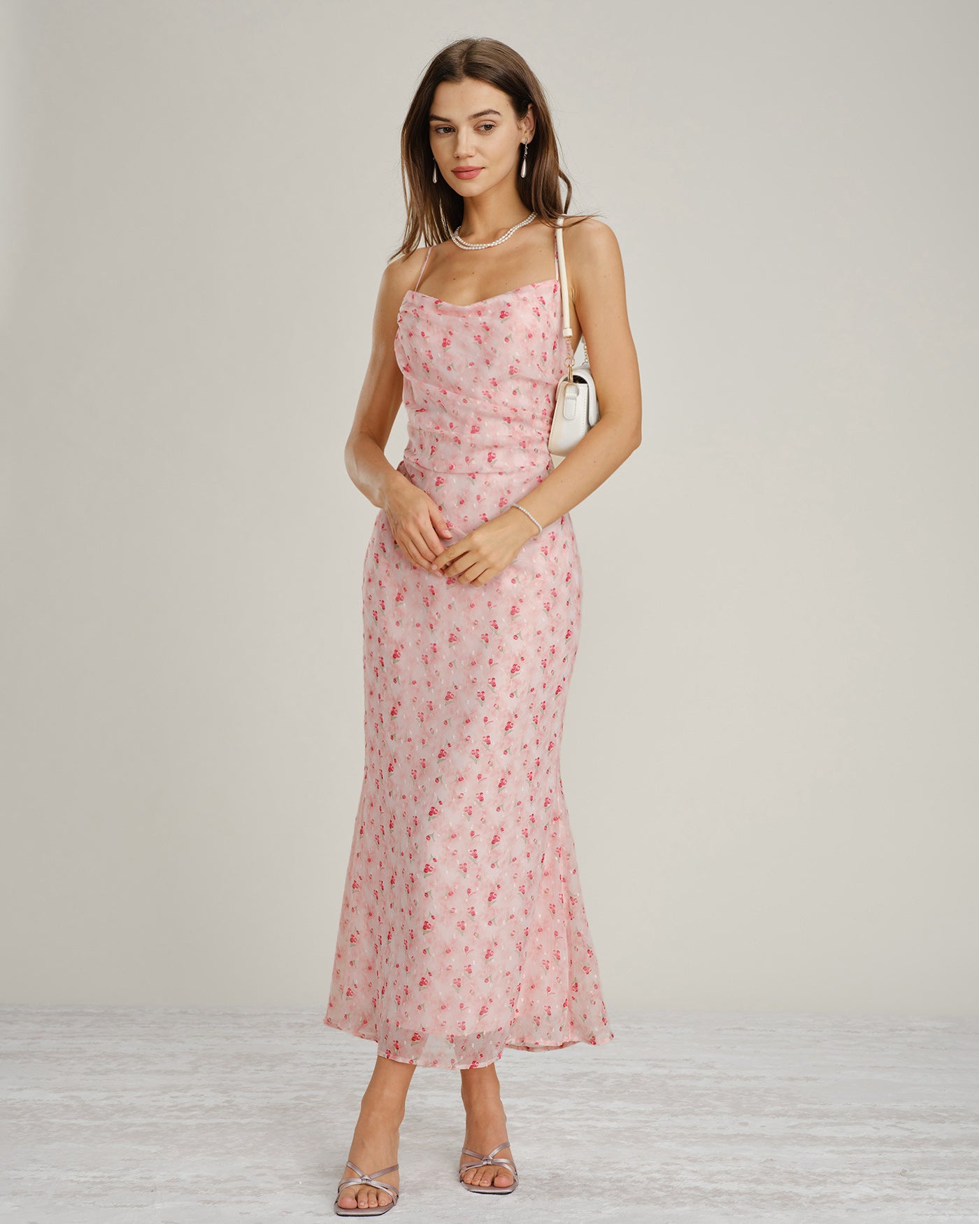 Women's Woven Polyester Maxi Dresses Dresses - RIHOAS