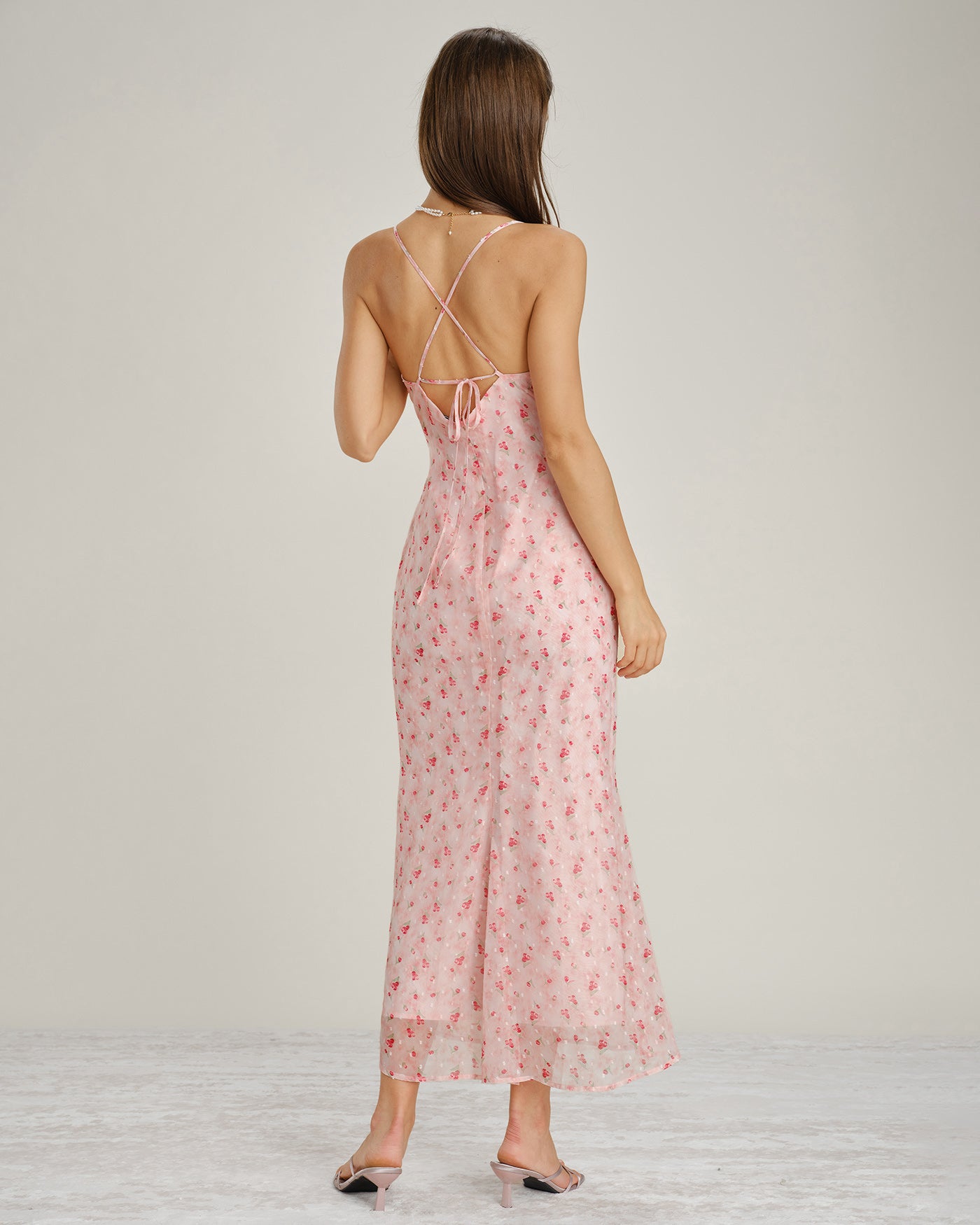 Women's Woven Polyester Maxi Dresses Dresses - RIHOAS