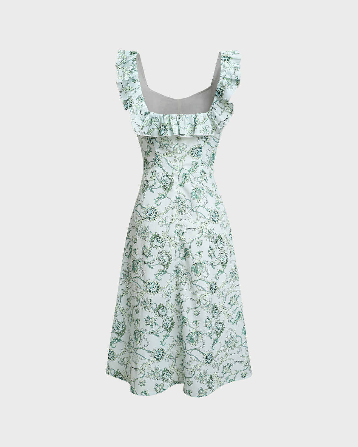 Women's Woven Polyester Midi Dress Dresses - RIHOAS