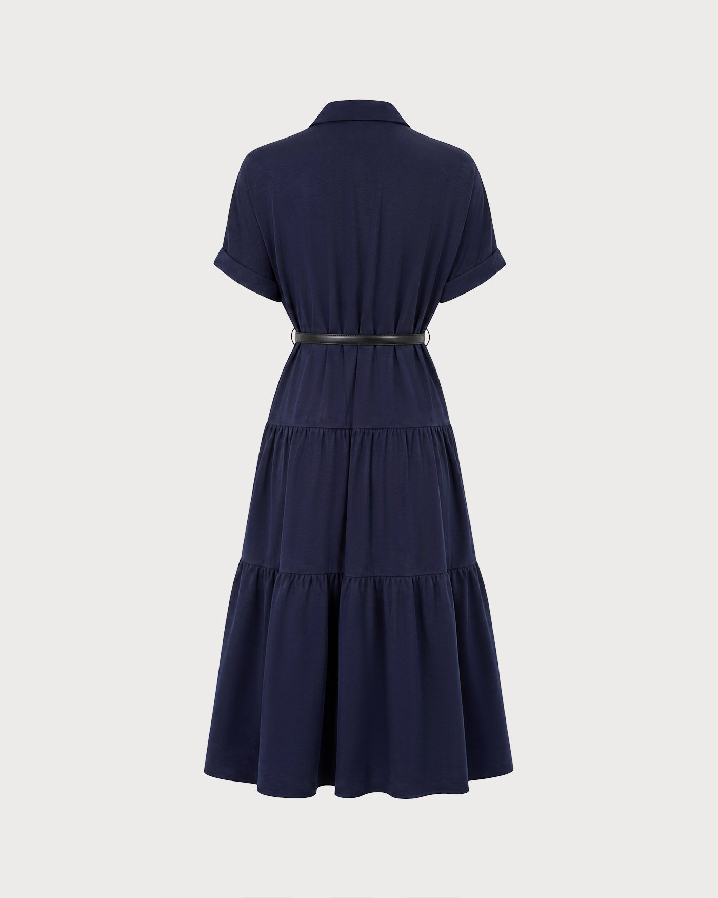 Women's Woven Polyester Midi Dress Dresses - RIHOAS