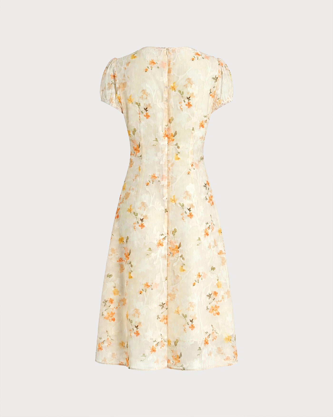Women's Woven Polyester Midi Dress Dresses - RIHOAS