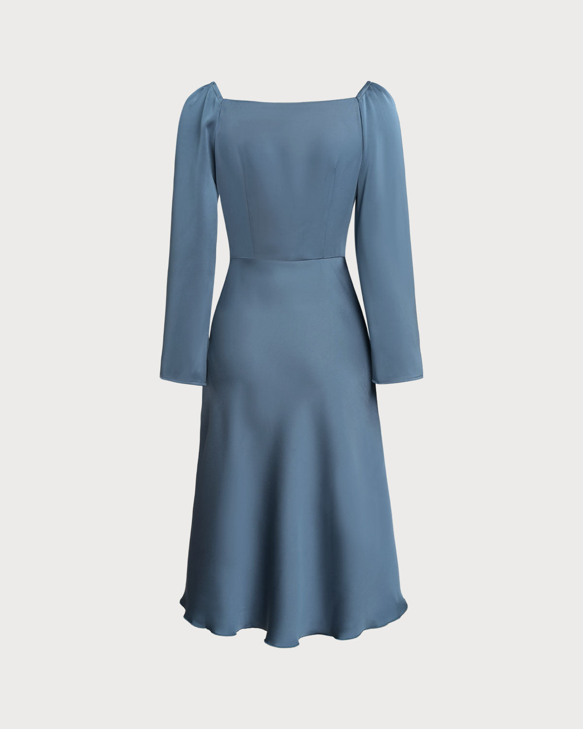 Women's Woven Polyester Midi Dress Dresses - RIHOAS