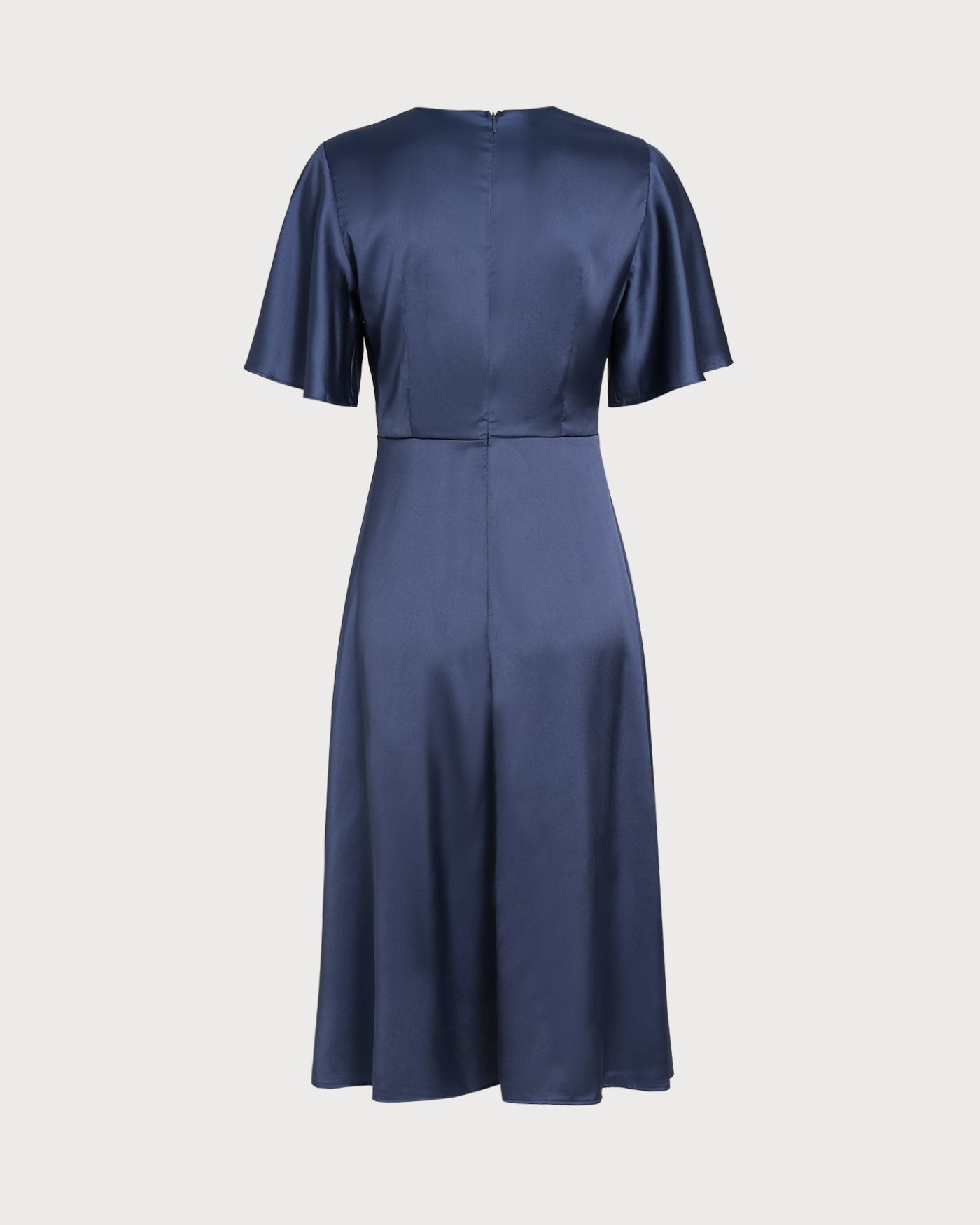 Women's Woven Polyester Midi Dress Dresses - RIHOAS