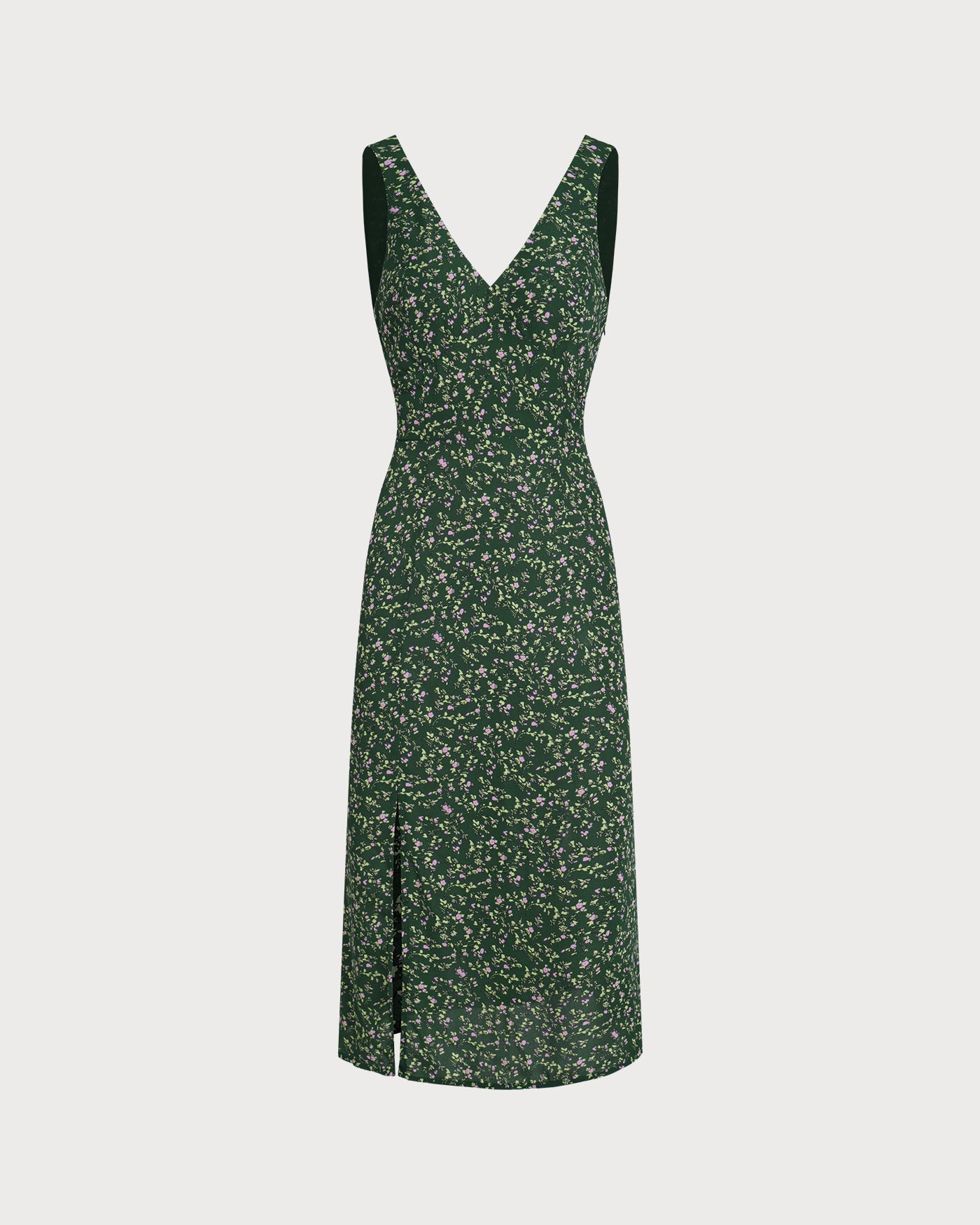 Women's Woven Polyester Midi Dress Dresses - RIHOAS