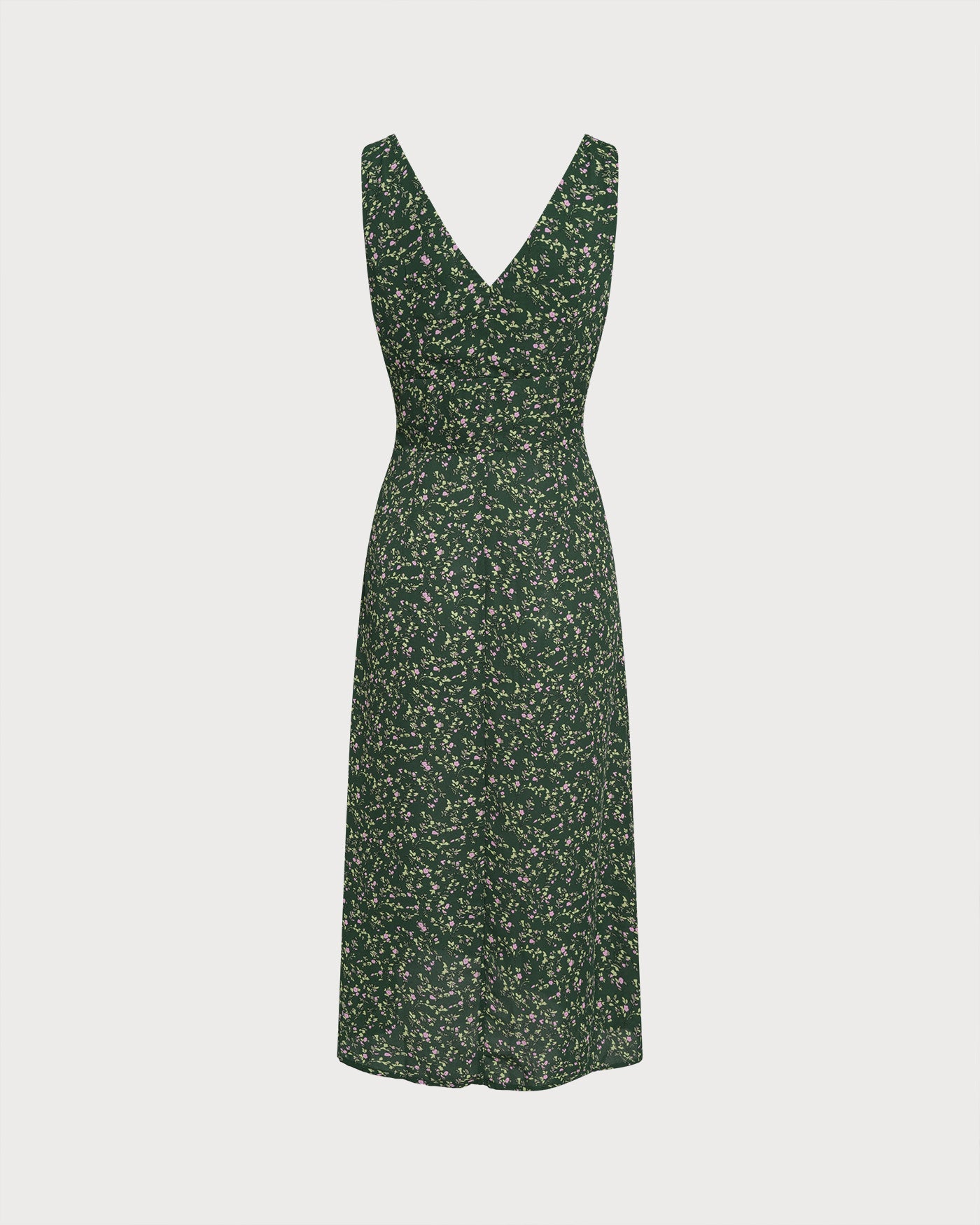 Women's Woven Polyester Midi Dress Dresses - RIHOAS