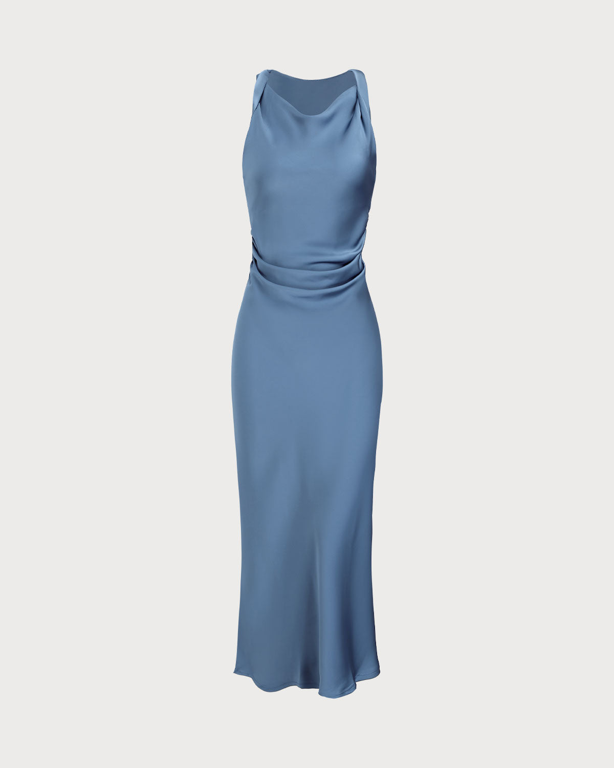 Women's Woven Polyester Midi Dresses Dresses - RIHOAS