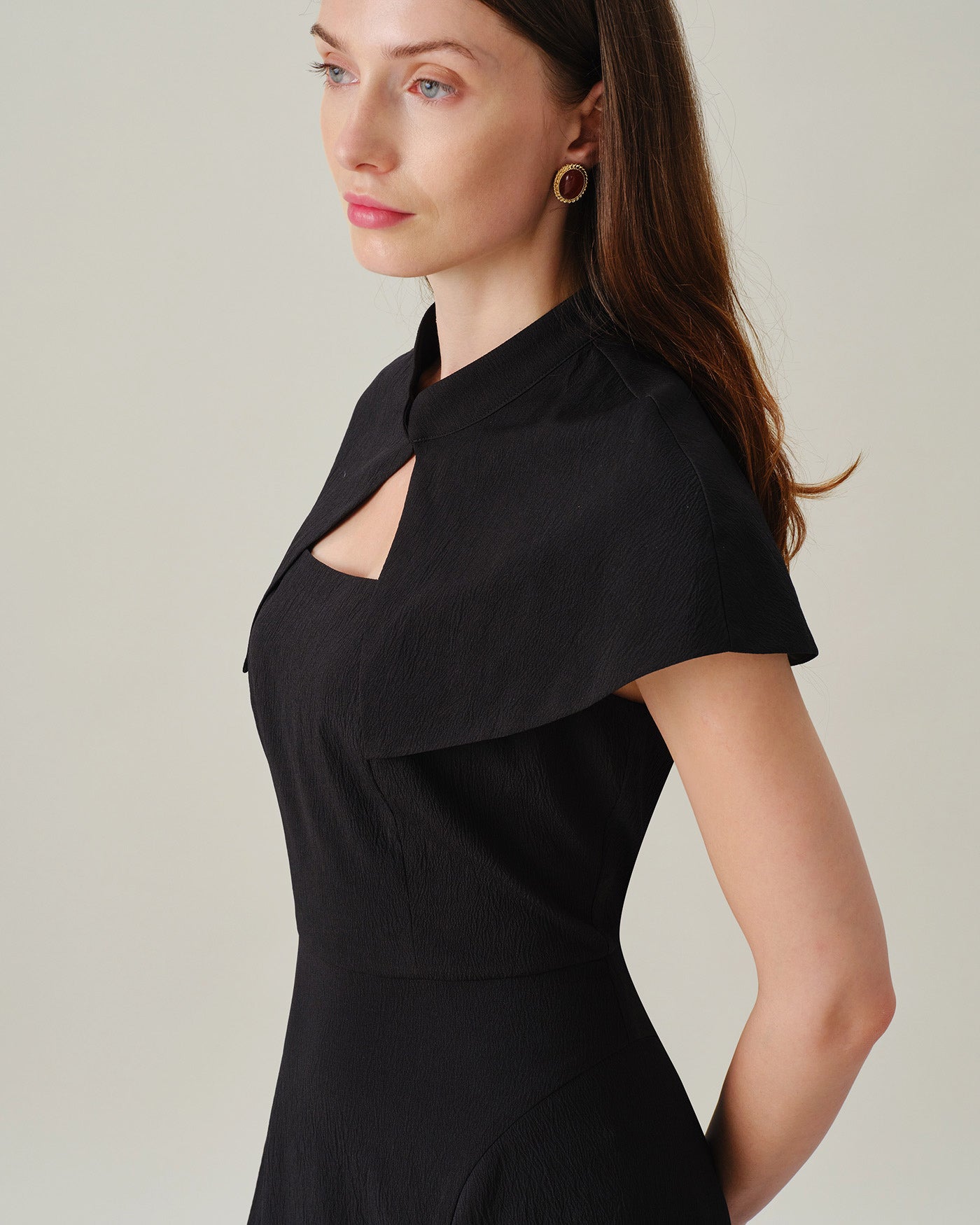 Women's Woven Polyester Midi Dresses Dresses - RIHOAS