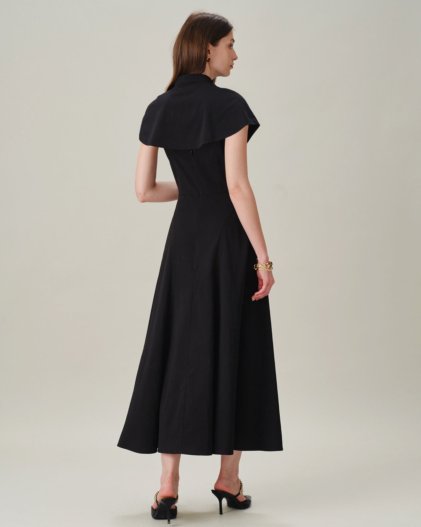 Women's Woven Polyester Midi Dresses Dresses - RIHOAS