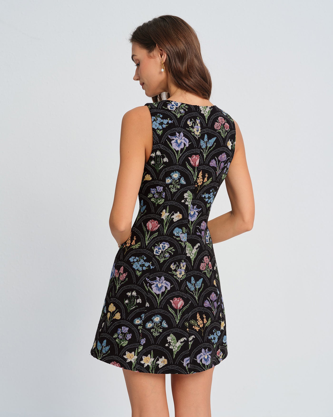 Women's Woven Polyester Mini Dress Dresses - RIHOAS