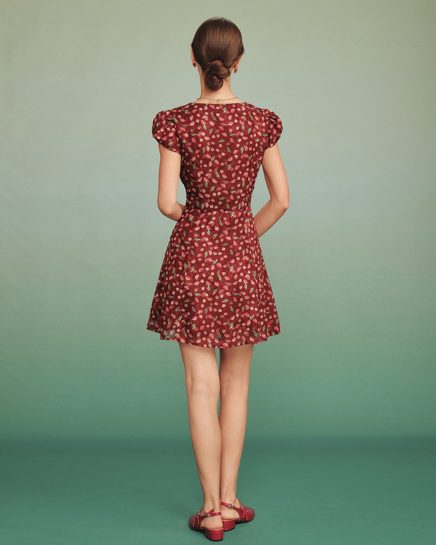 Women's Woven Polyester Mini Dress Dresses - RIHOAS